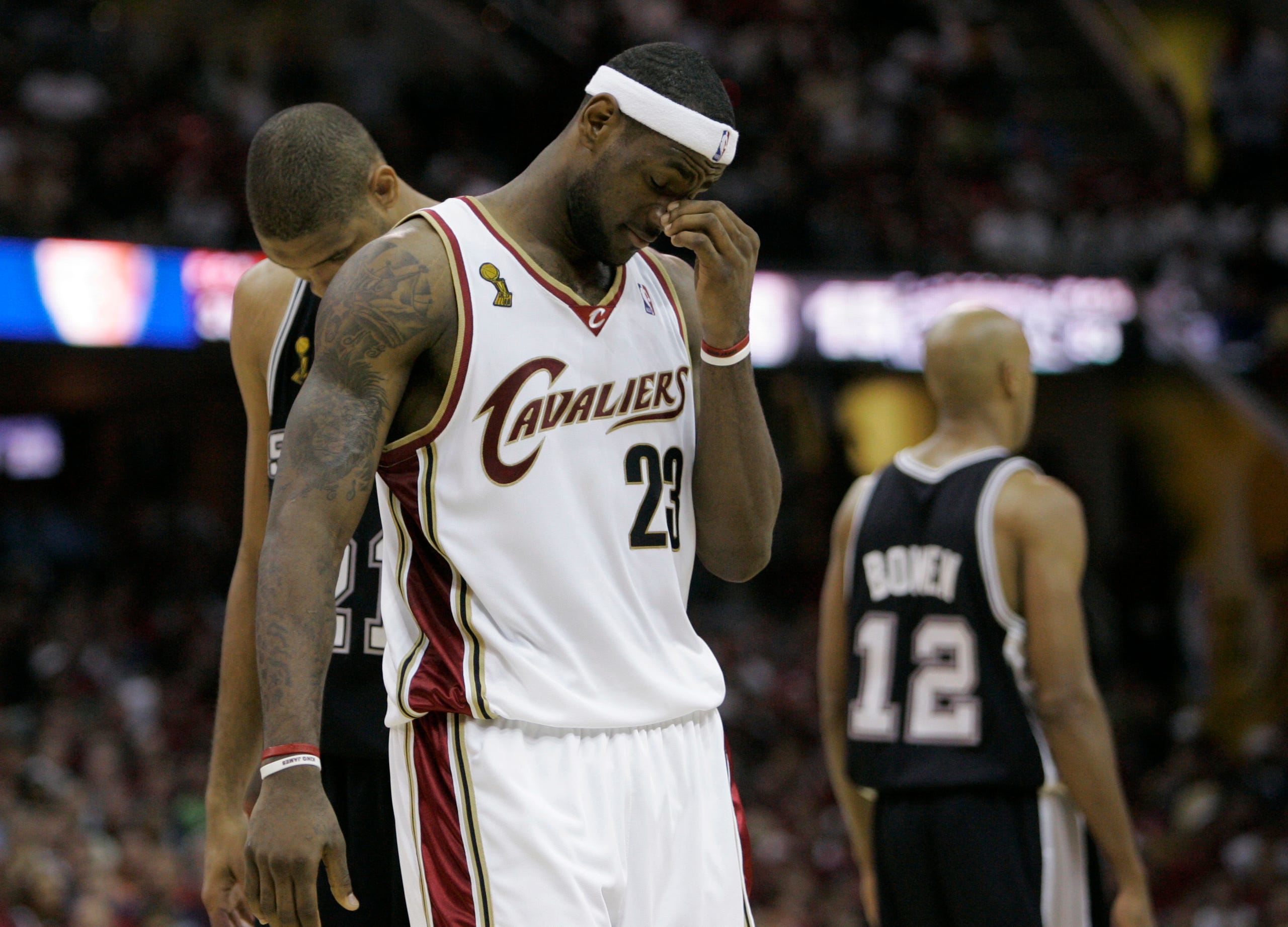 A look back at Lebron James in the 2007 NBA Finals