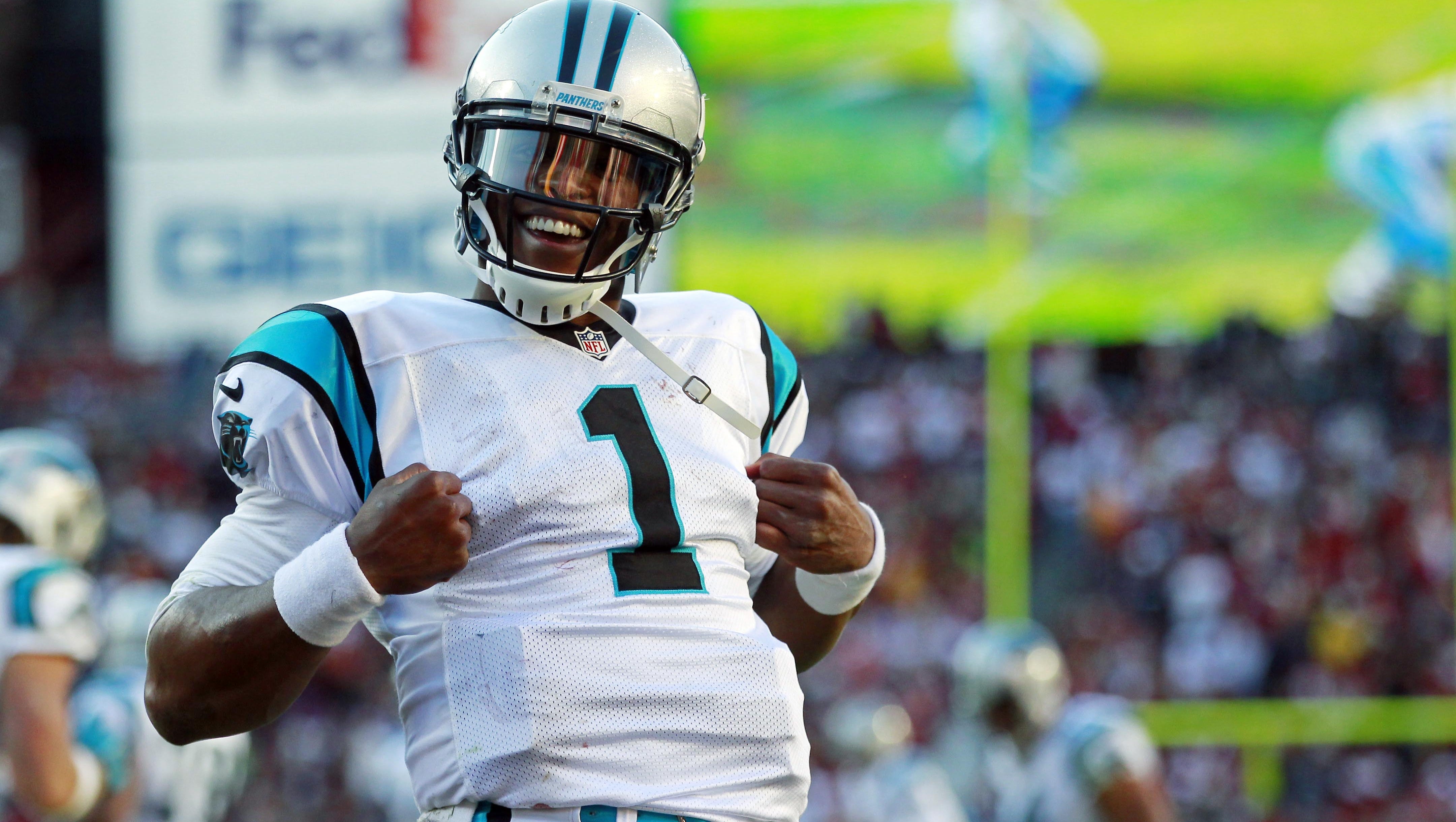 cam newton panthers wins this season