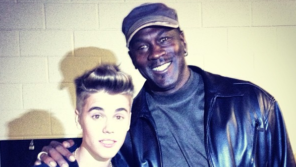 Michael Jordan met Justin Bieber in 