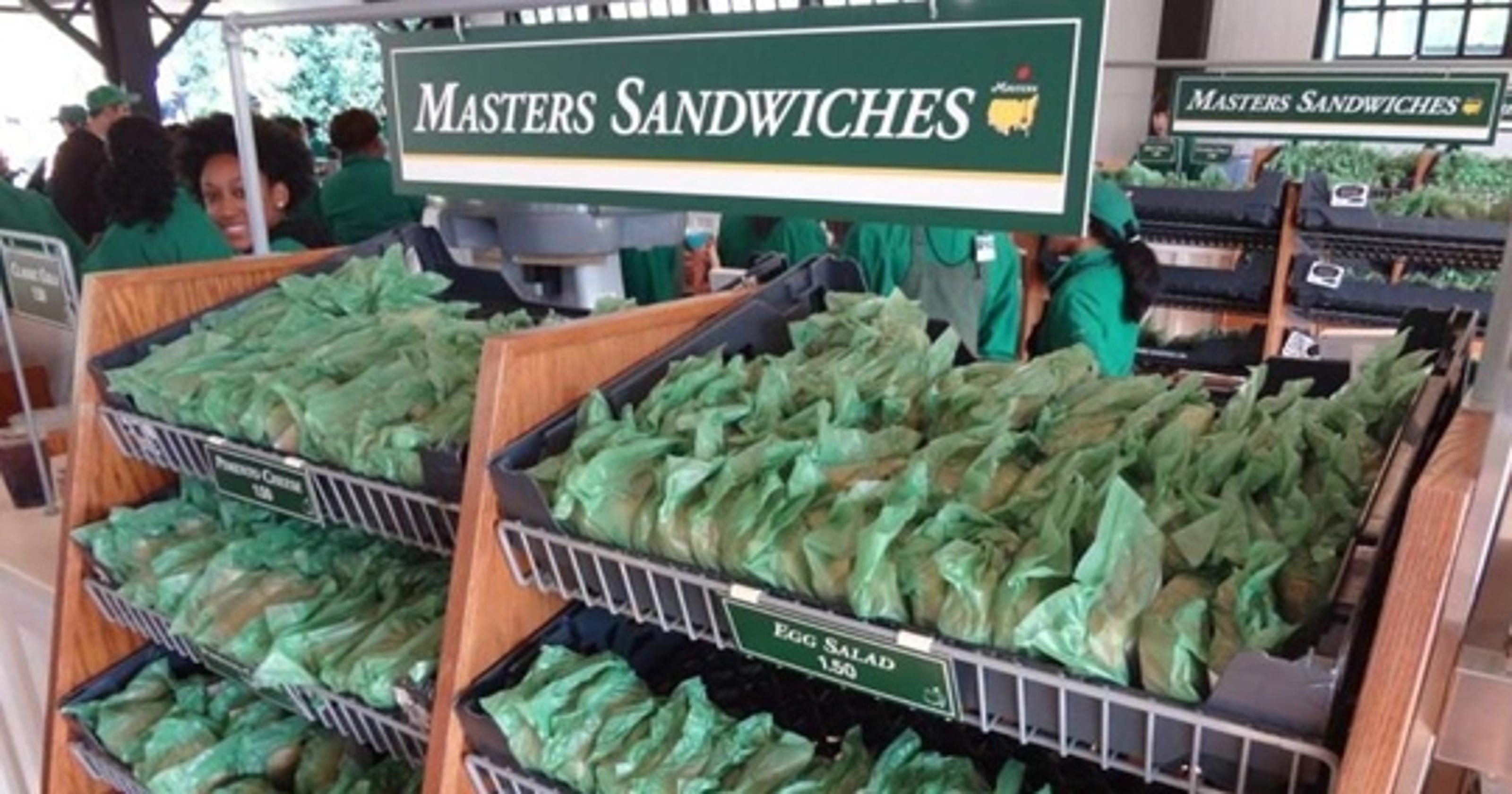 The Masters is home to the best concessions in sports