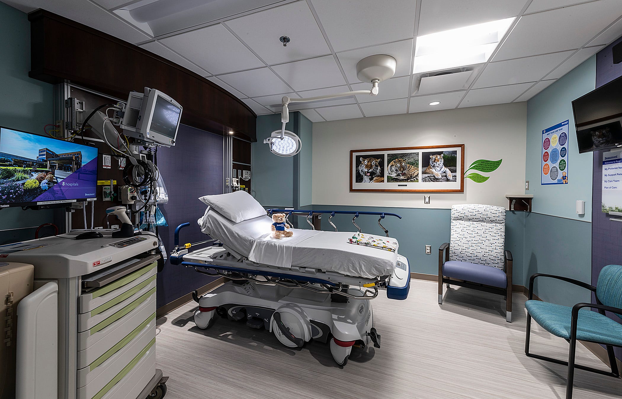 See Inside New Beaumont Pediatric Emergency Center