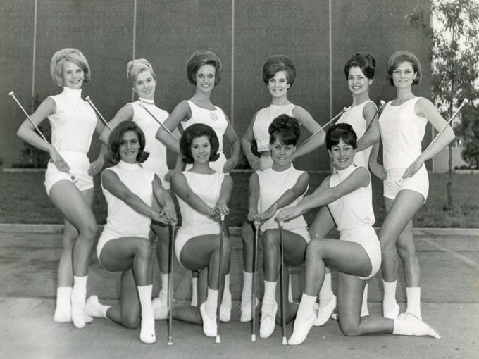 UT Vols majorettes through the years