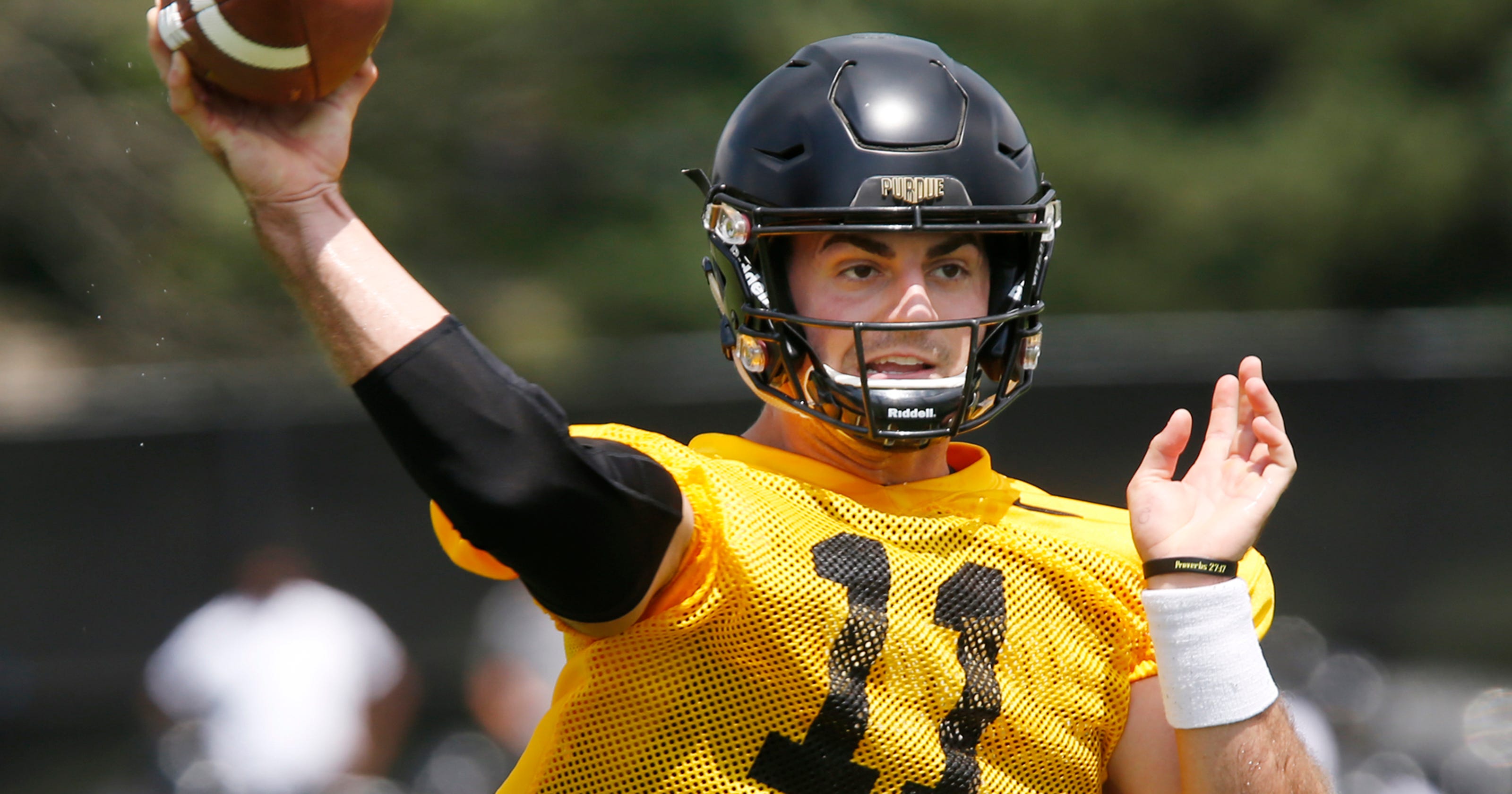 Expectations higher for Purdue quarterbacks during camp