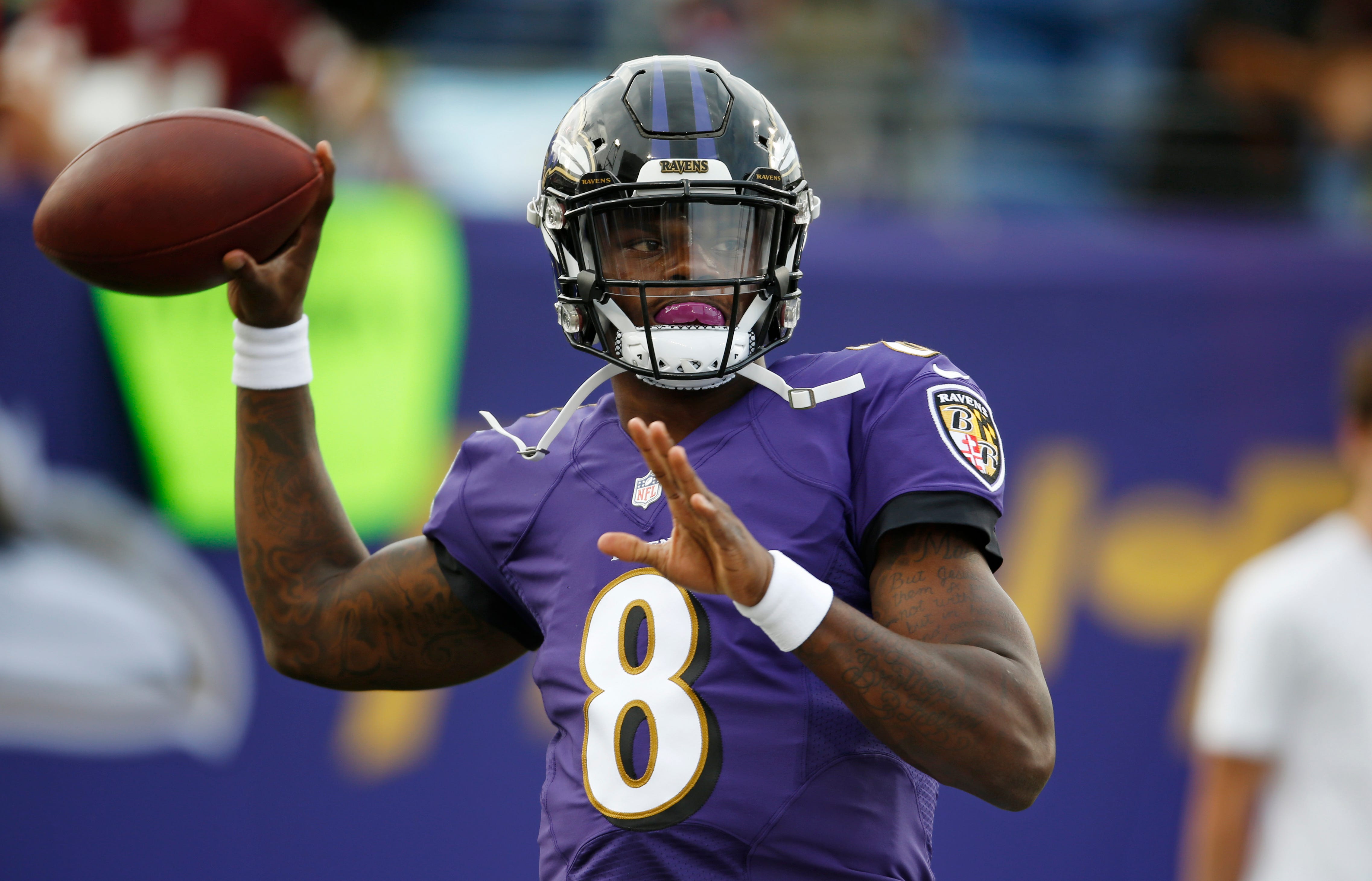 Baltimore Ravens QB Lamar Jackson Launches Era 8 Apparel