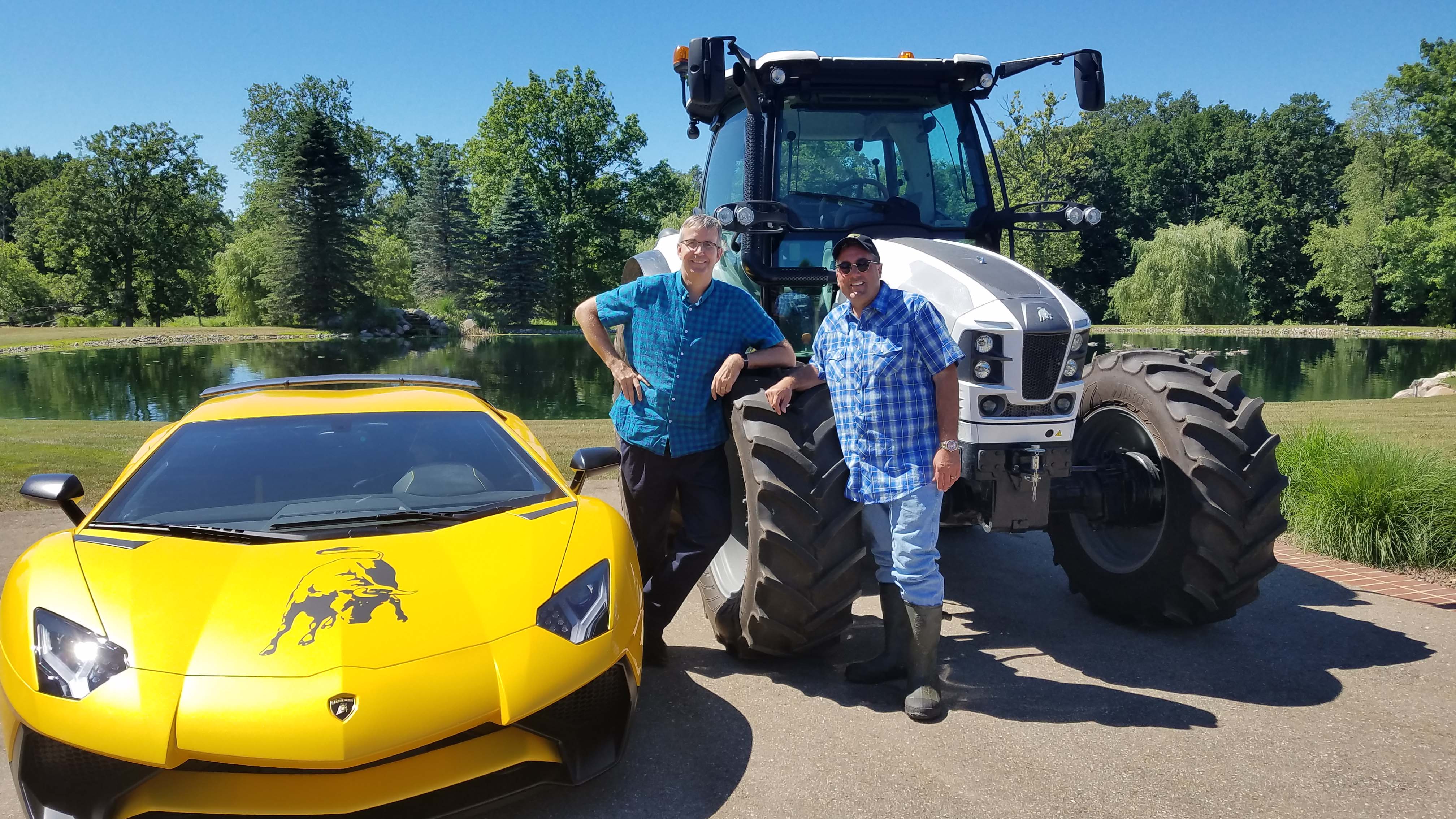 Payne: Lamborghini supercar meets Lamborghini tractor