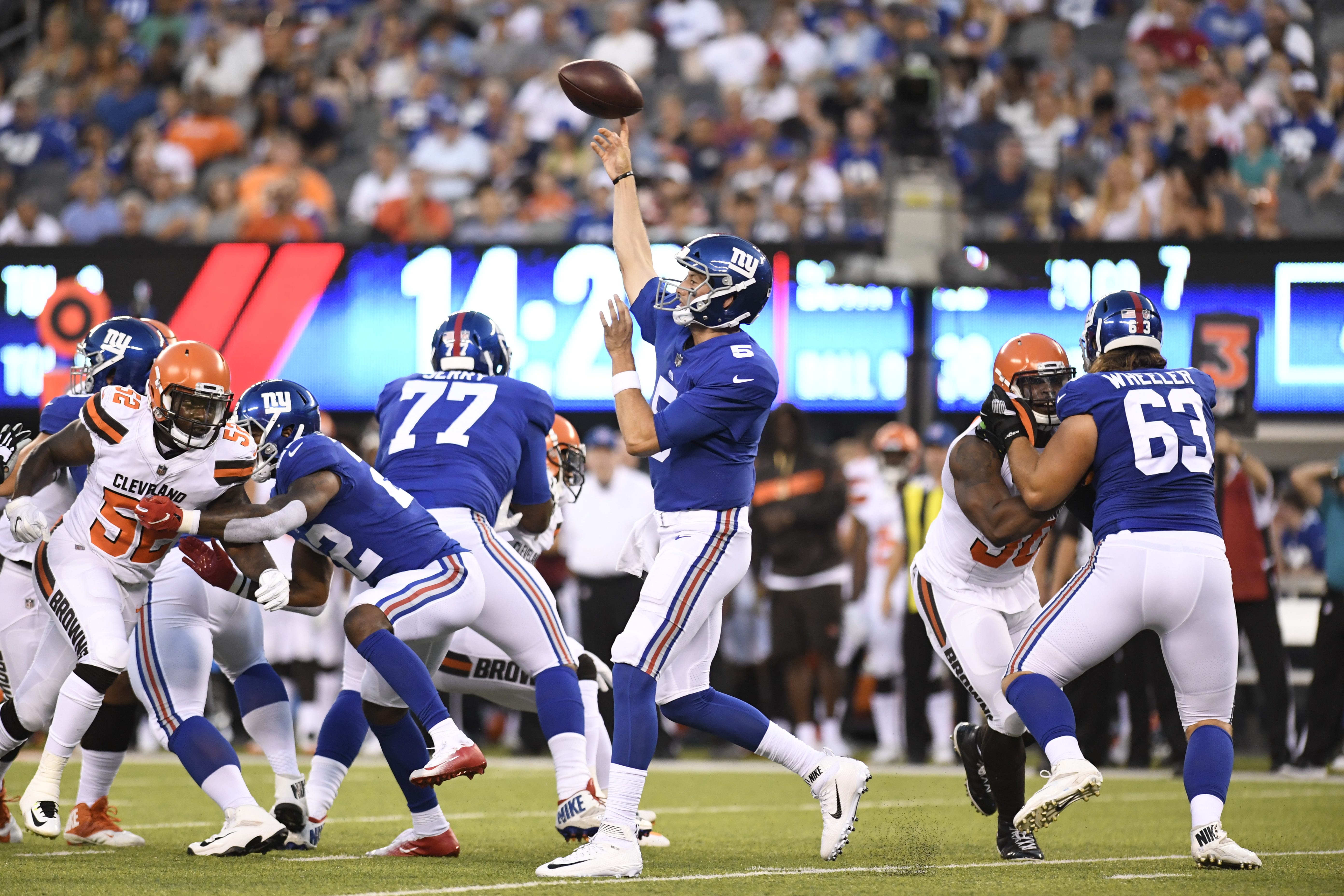 5 Takeaways From NY Giants Preseason Opener Against The Browns