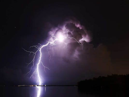 Man in Kingwood struck by lightning