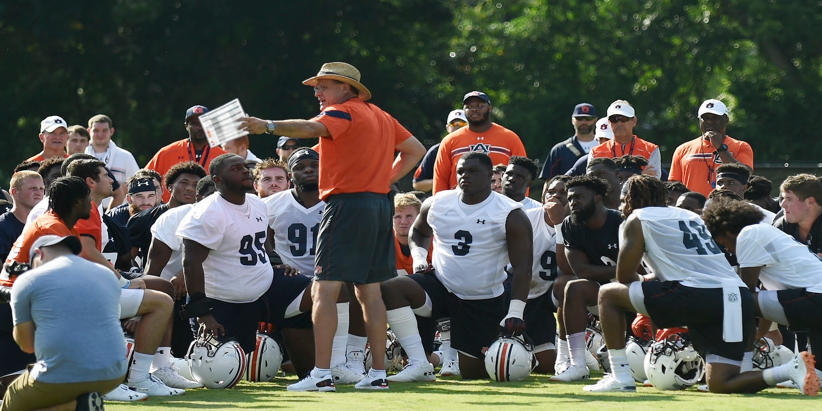 Auburn Releases Two Deep Depth Chart For Season Opener Vs