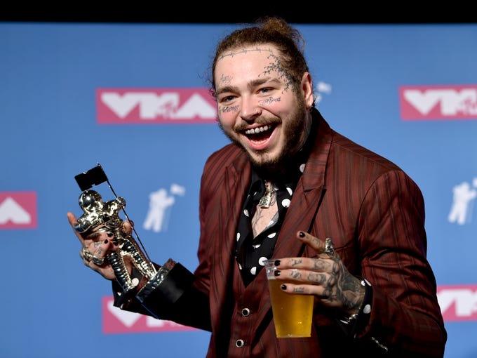 Post Malone 'Rockstar' rapper