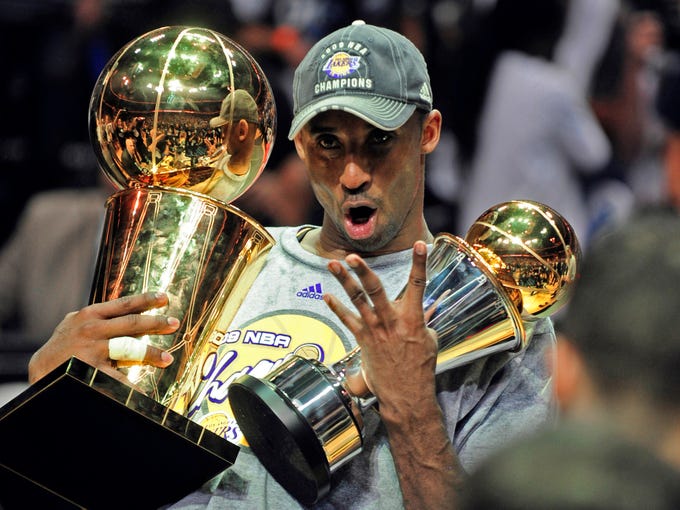 35+ Kobe Bryant Celebration 2010 Championship Pictures