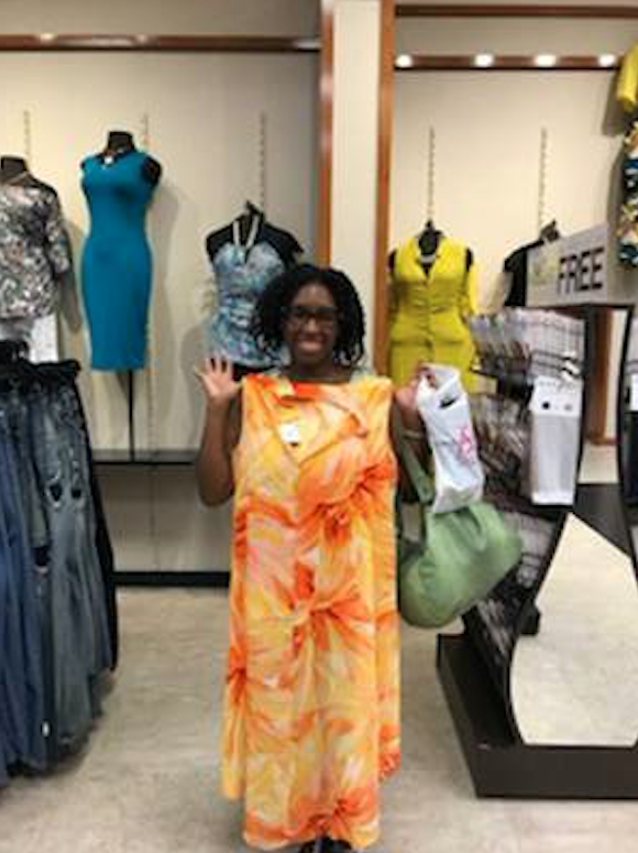 ashley stewart dresses in store