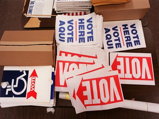 Voting Signs