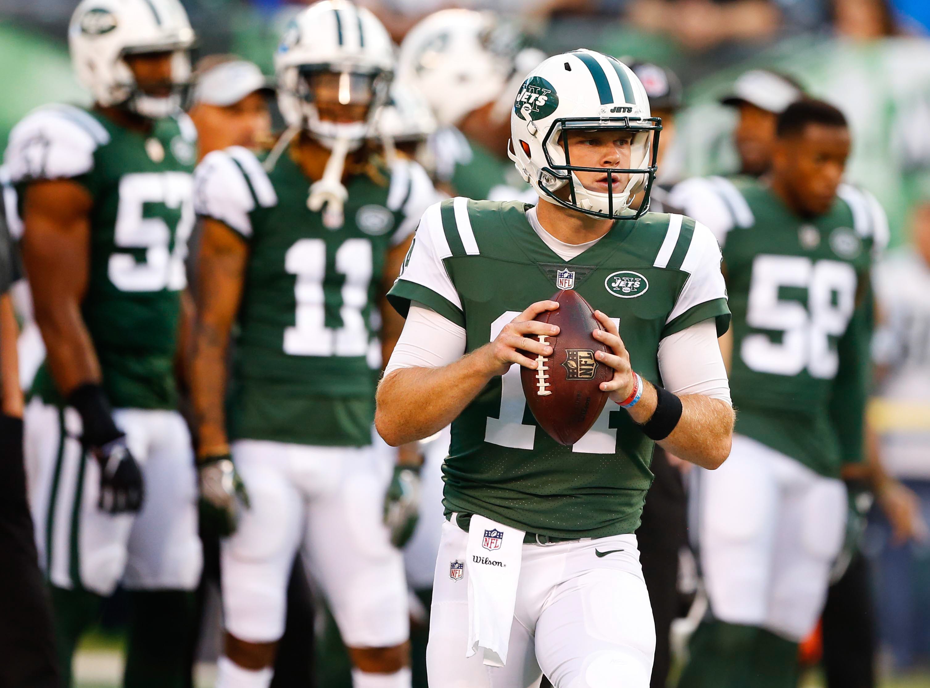 Jets Sam Darnold Set To Become Youngest Week 1 Starting Qb