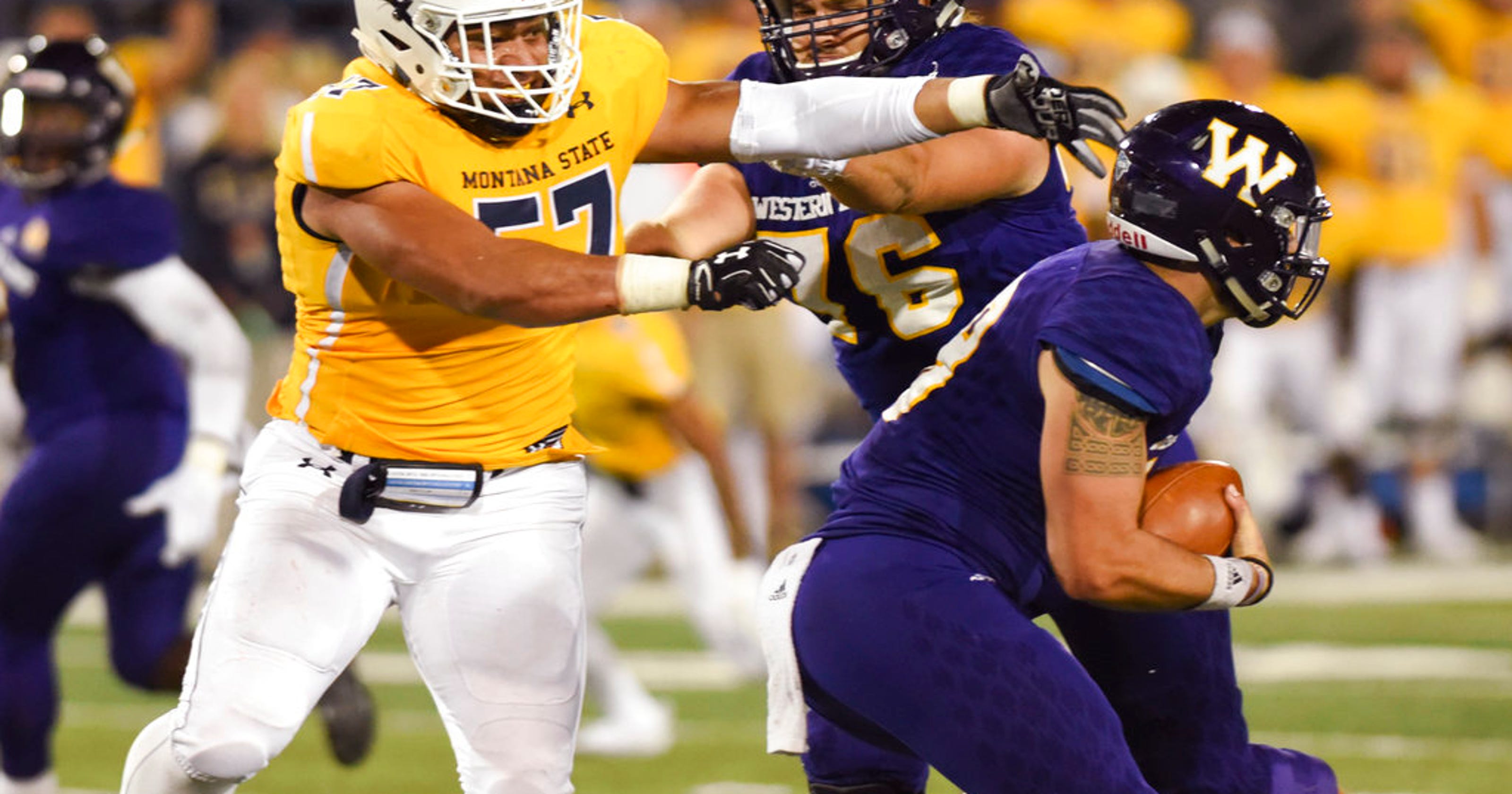 Montana State University Bobcats defeat Western Illinois in football