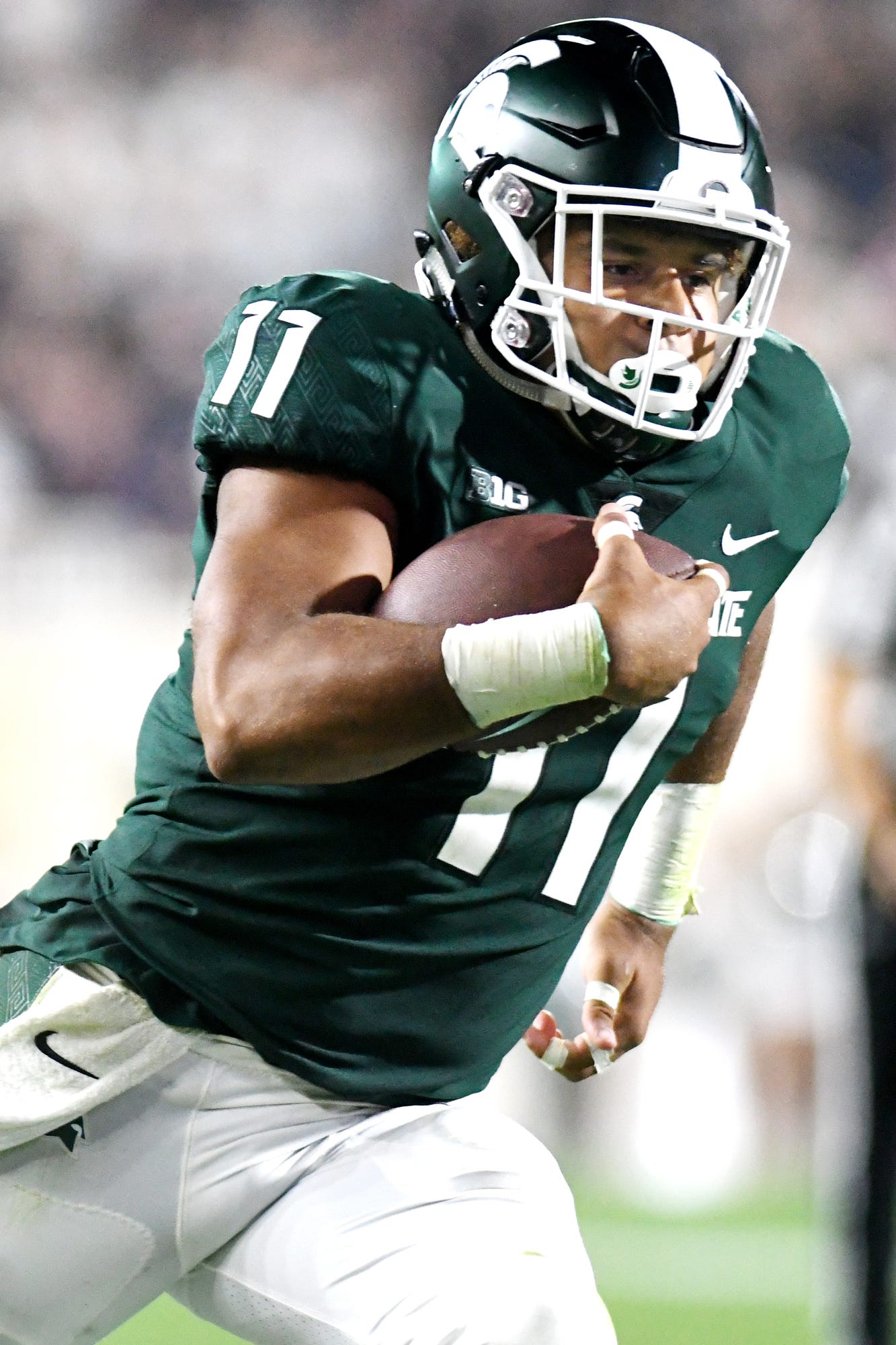 Michigan State Football Connor Heyward 2 Tds Breaks Out