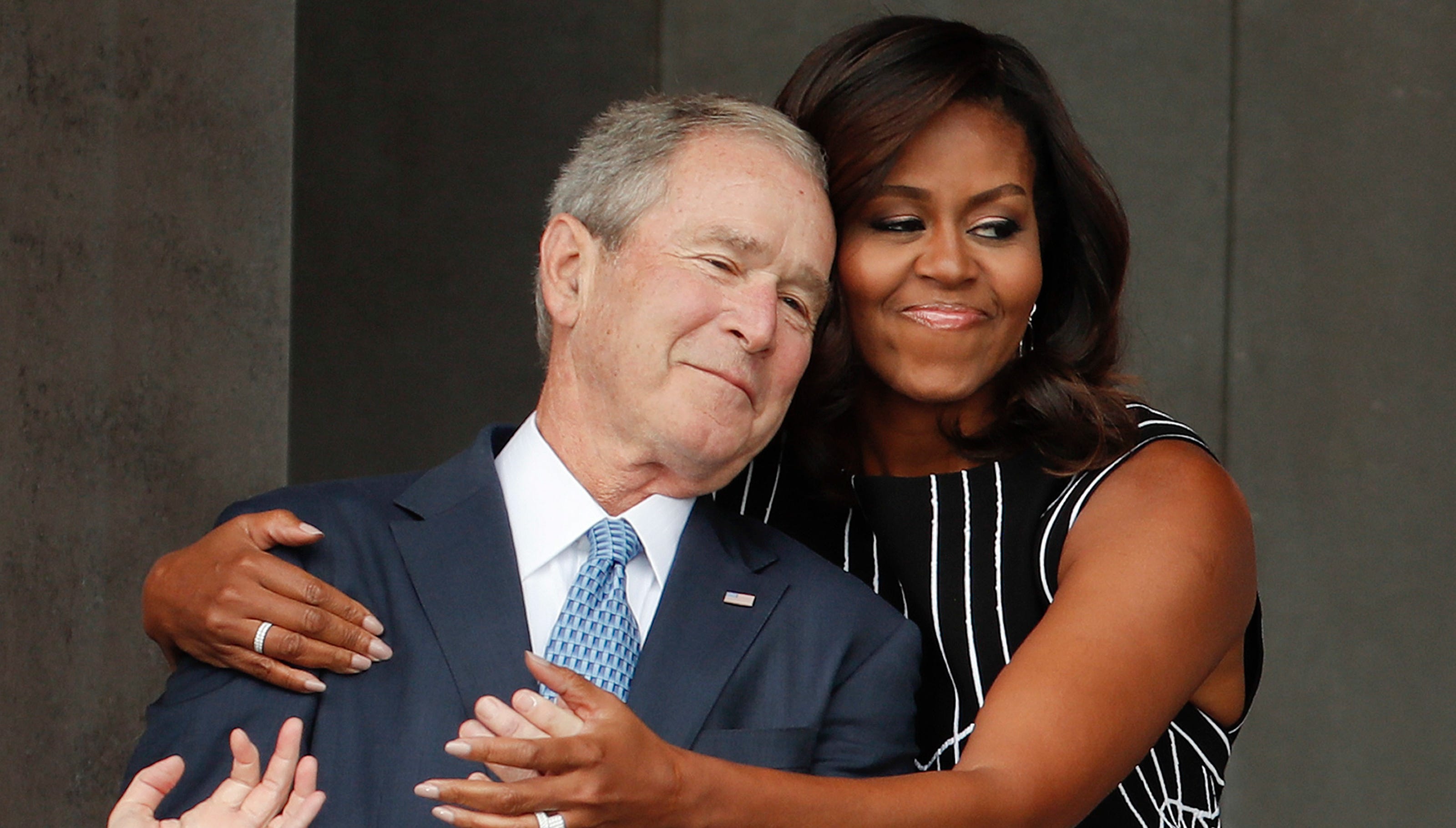 Michelle Obama George W Bush Is My Partner In Crime
