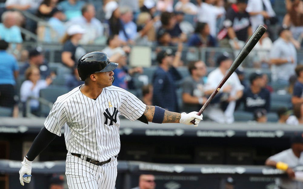 Gleyber Torres Of New York Yankees Named AL Player Of The Week