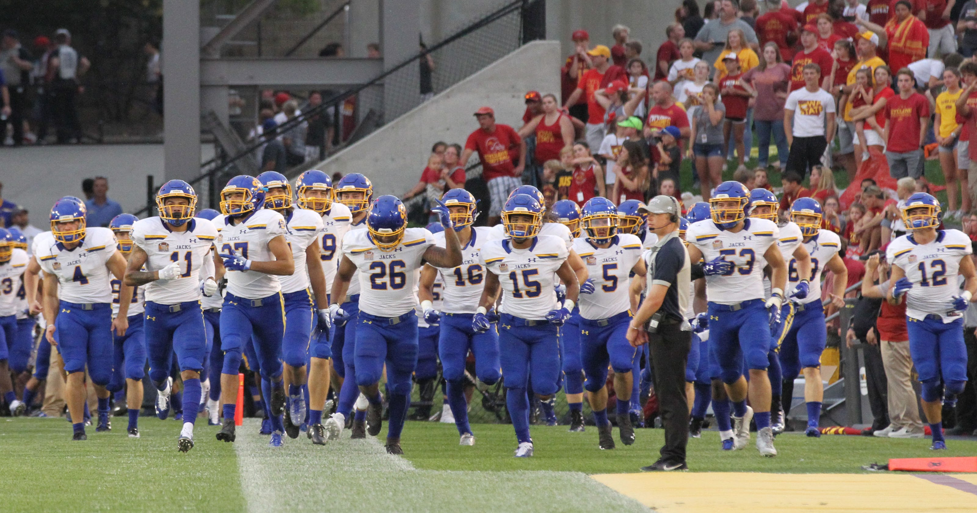 South Dakota State football Jacks finally kicks off season against