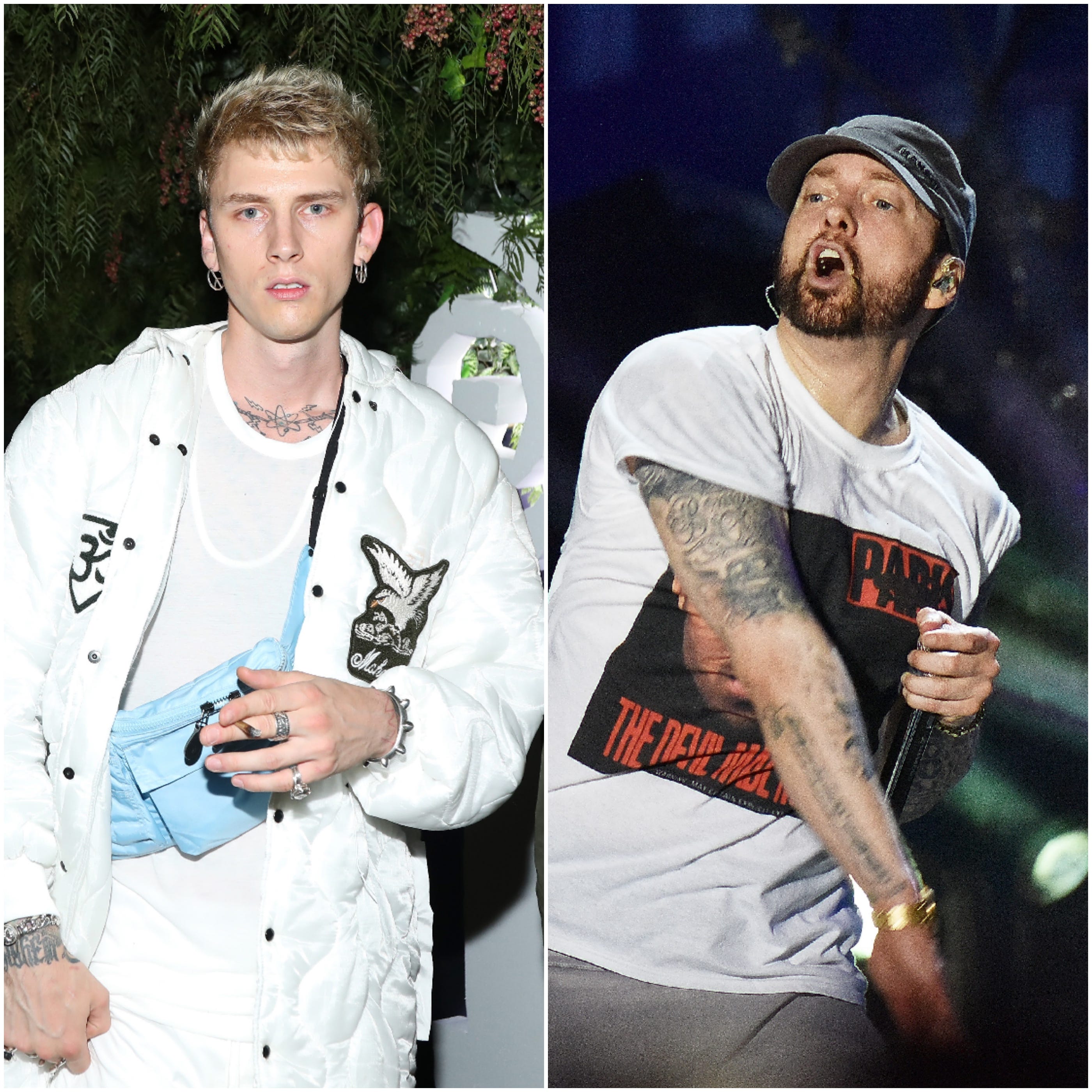 Machine Gun Kelly and Eminem rap beef: Twitter reacts to 'Rap Devil ...