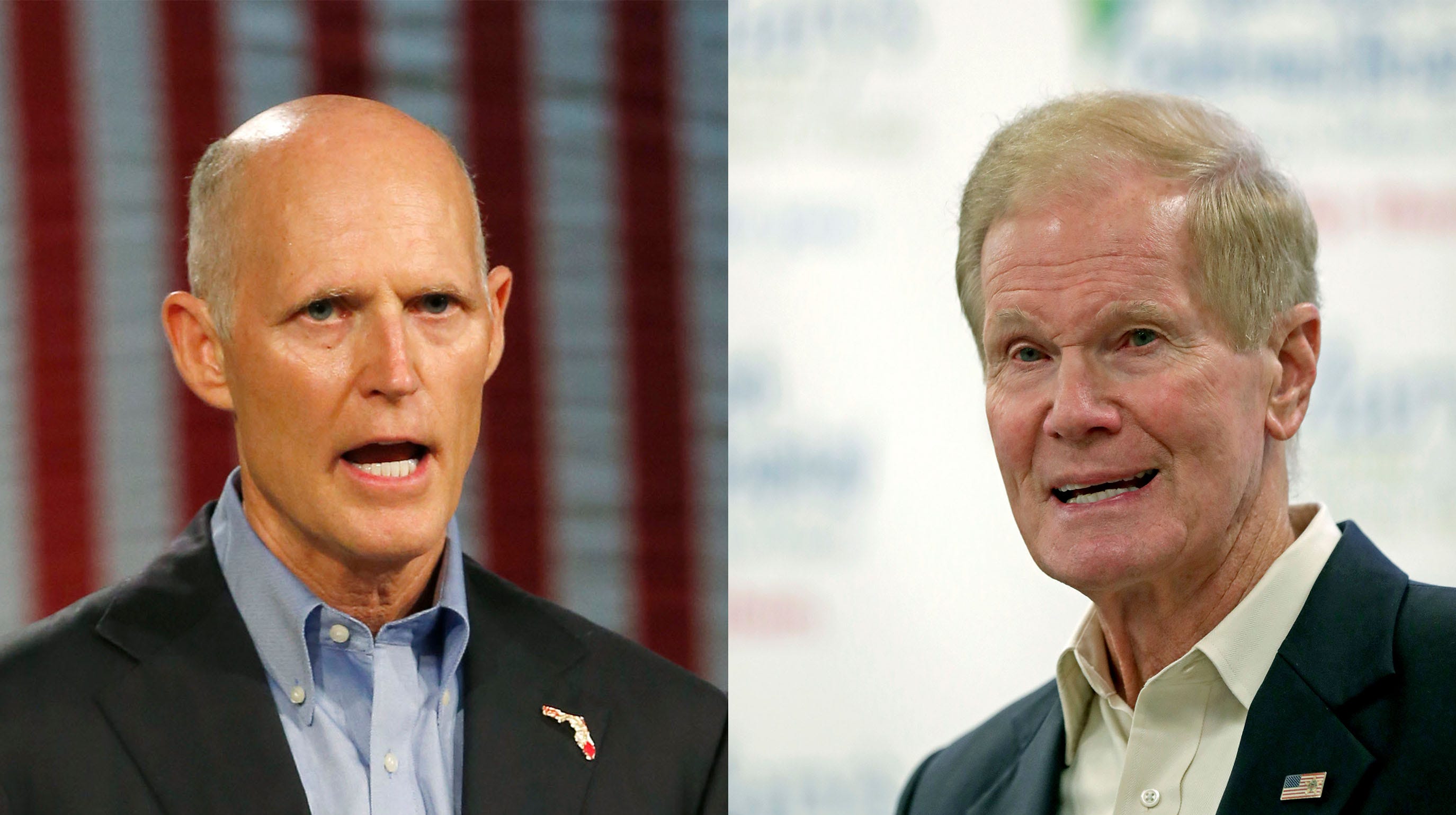Florida Senate race between Rick Scott, Bill Nelson tied, poll finds