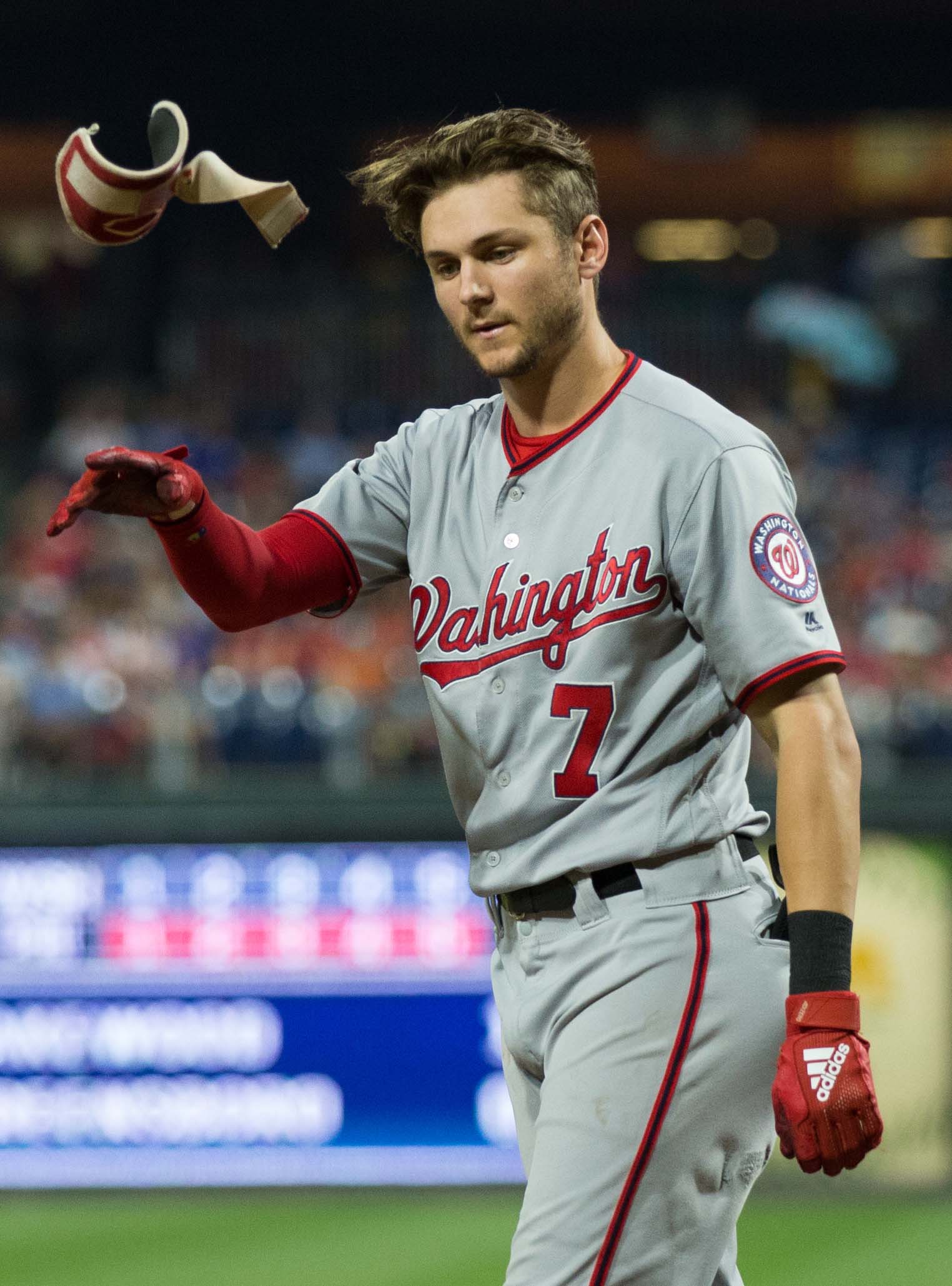 Nationals' Trea Turner thrown out on a walk vs. Cardinals Featured