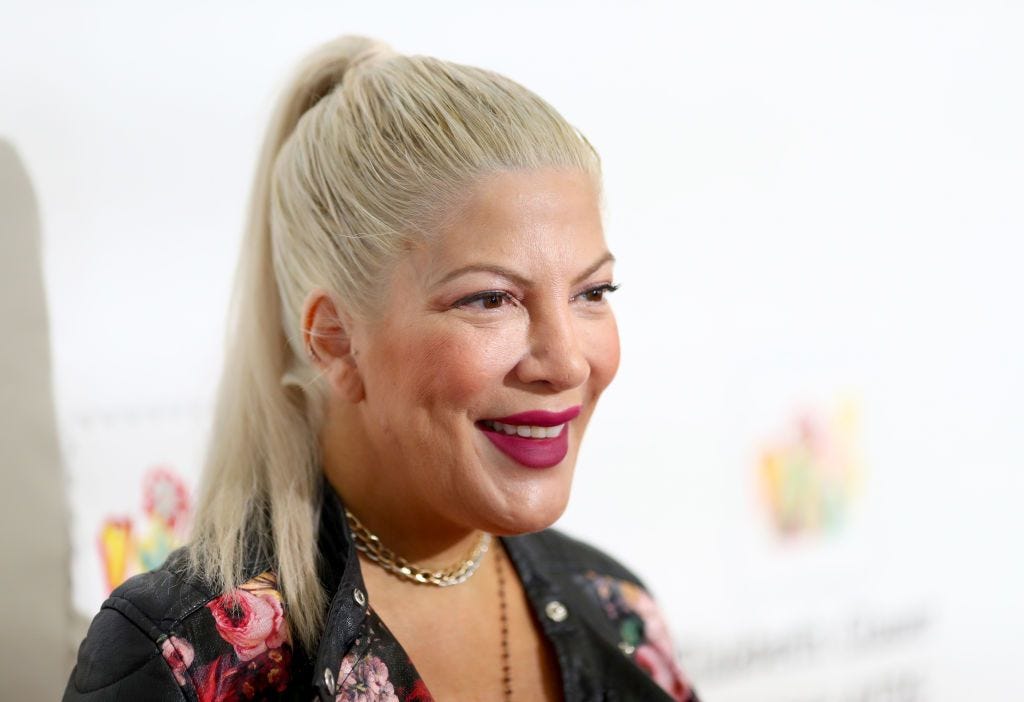 tori spelling celebrity haircut hairstyles