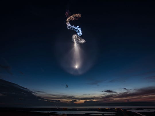 At 5:42 am on June 29, a SpaceX Falcon 9 was launched from Cape Canaveral Air Base with a Dragon cargo capsule bound for the International Space Station.
