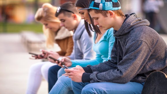 Almost half (47%) of teenagers who own a smartphone say they are "dependent".