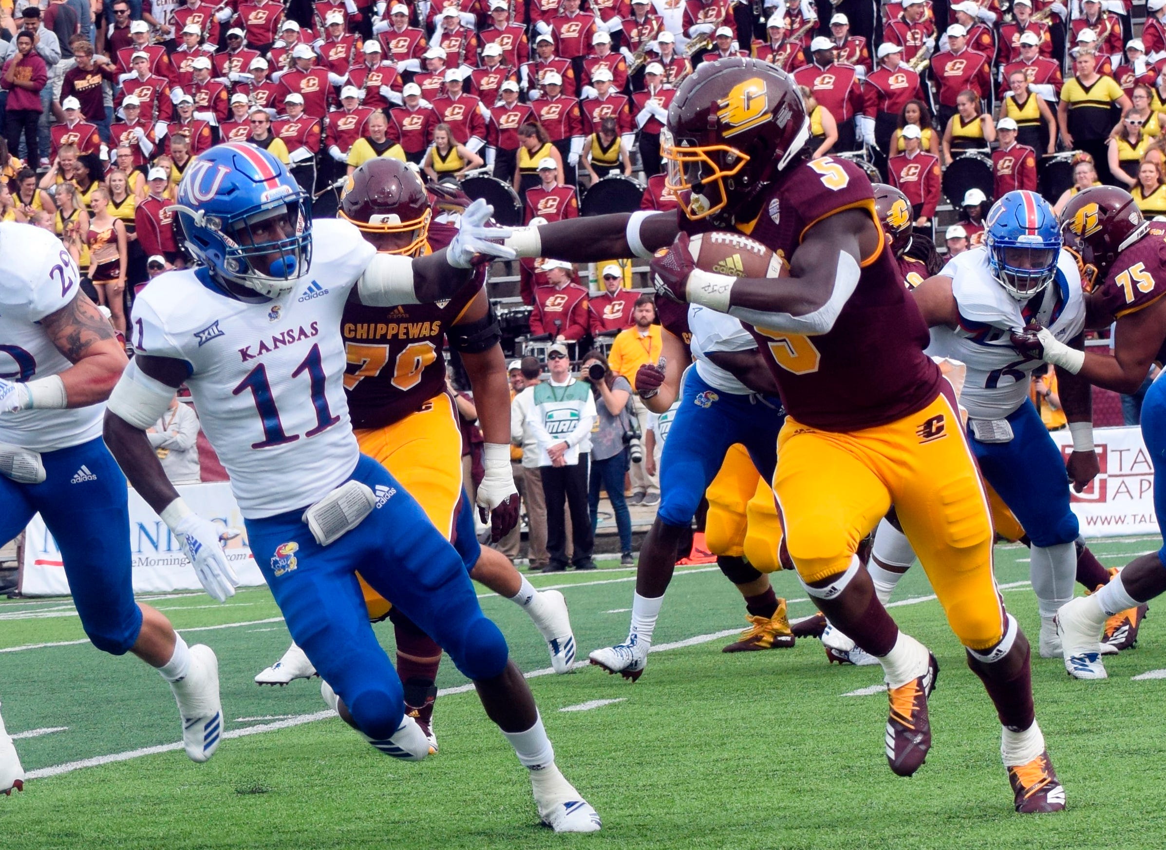 central michigan university football game