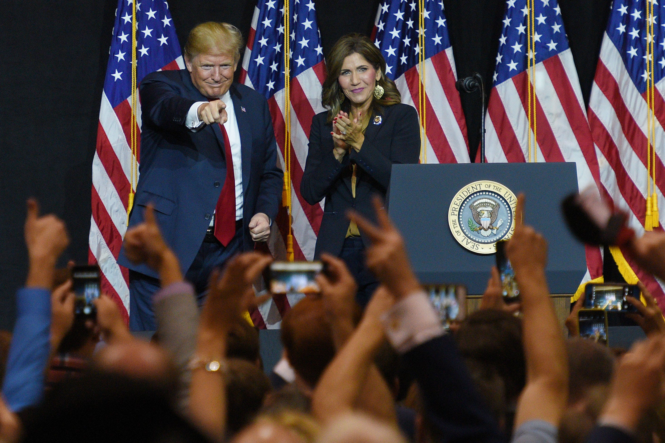 Trump Blasts Sutton, The Media During South Dakota Visit