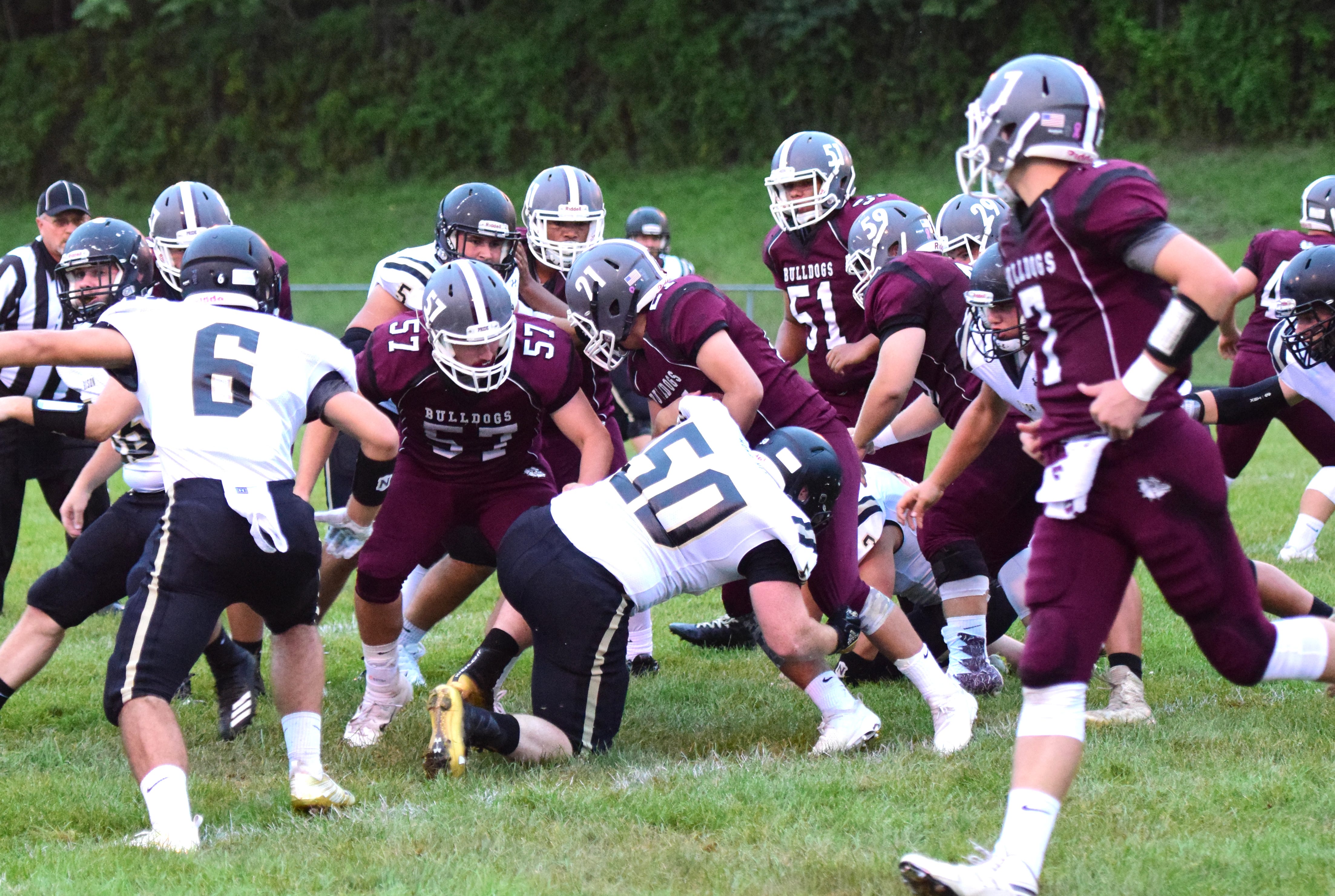 Buffalo Gap football coach Cline talks about Bison's tough loss to Luray