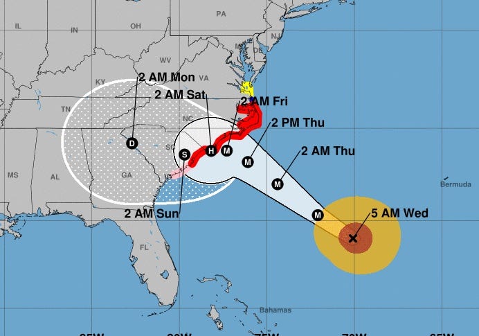 hurricane schwartz on hurricane florence