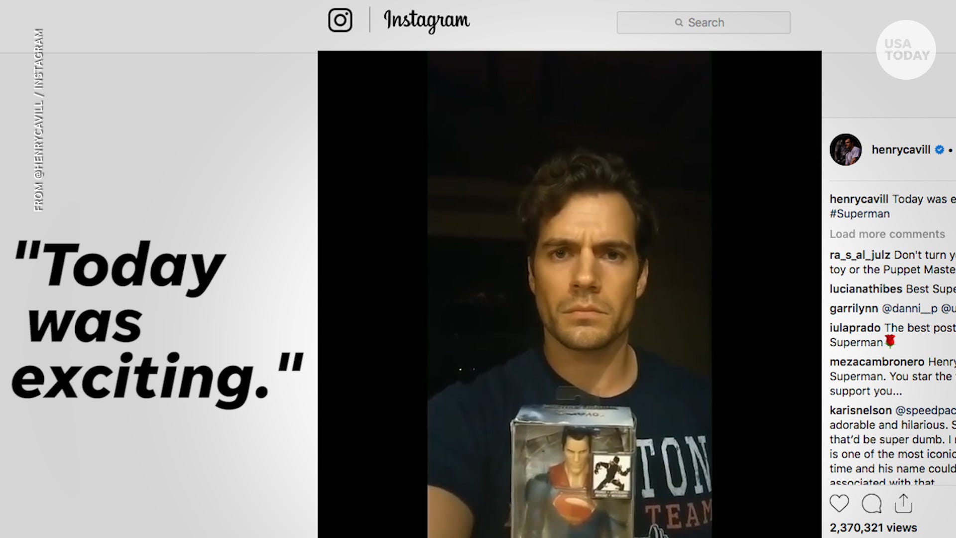 Henry Cavill S Puzzling Video Leaves Superman Fans More Confused