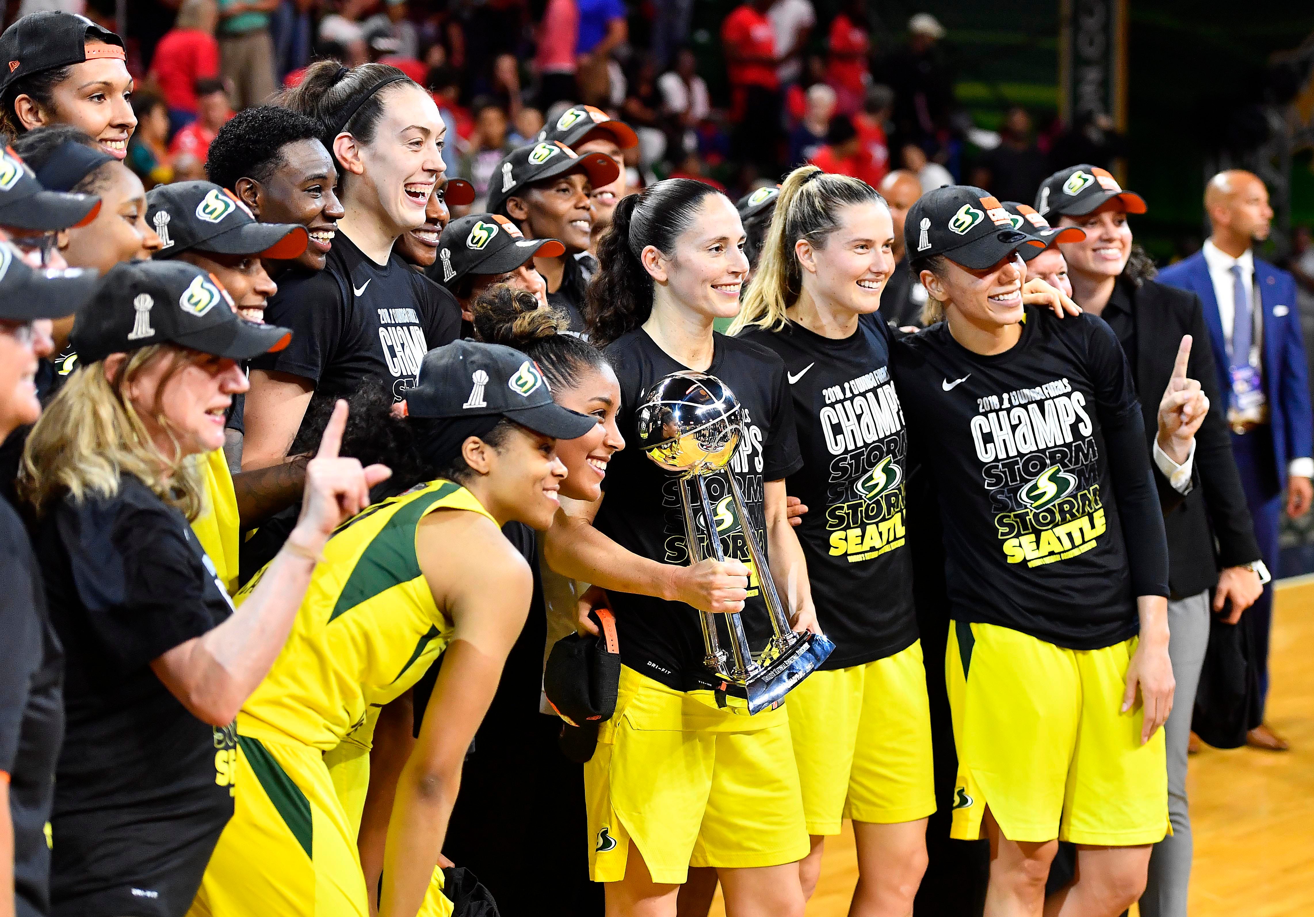 WNBA Finals: Storm Finish Sweep Of Mystics To Win Third Title