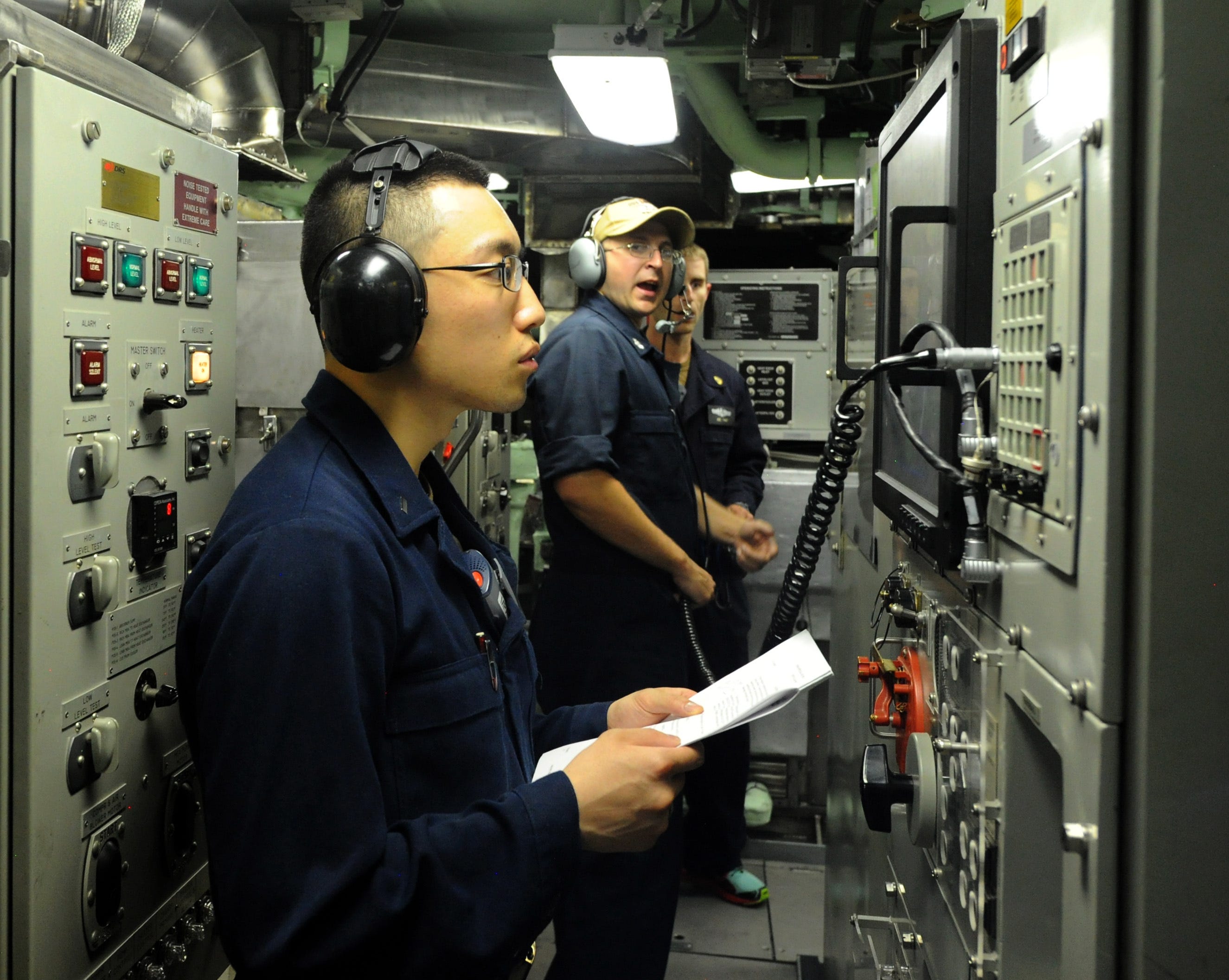 inside a submarine