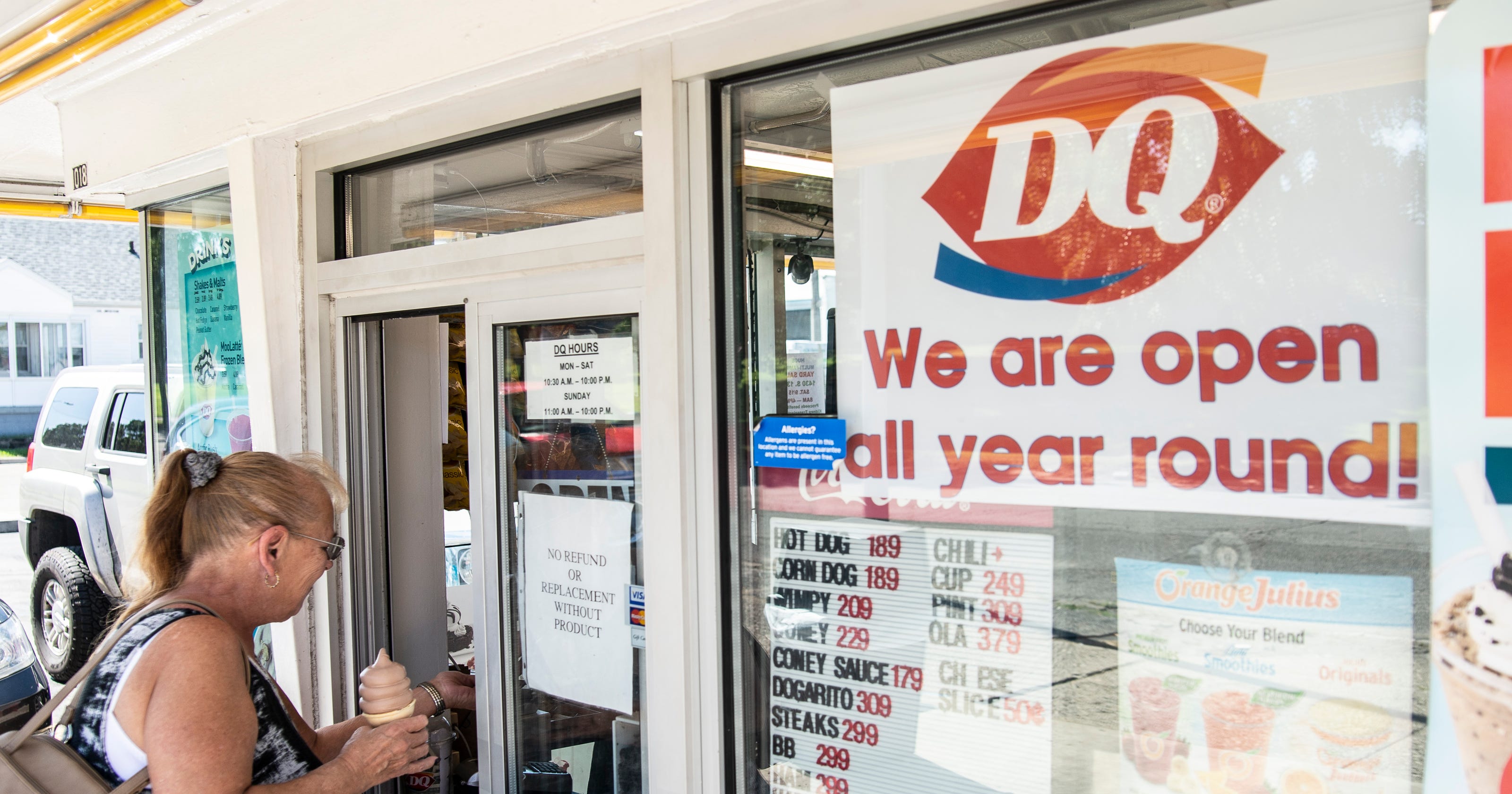 When is Richmond Dairy Queen open? Now, DQ open all year