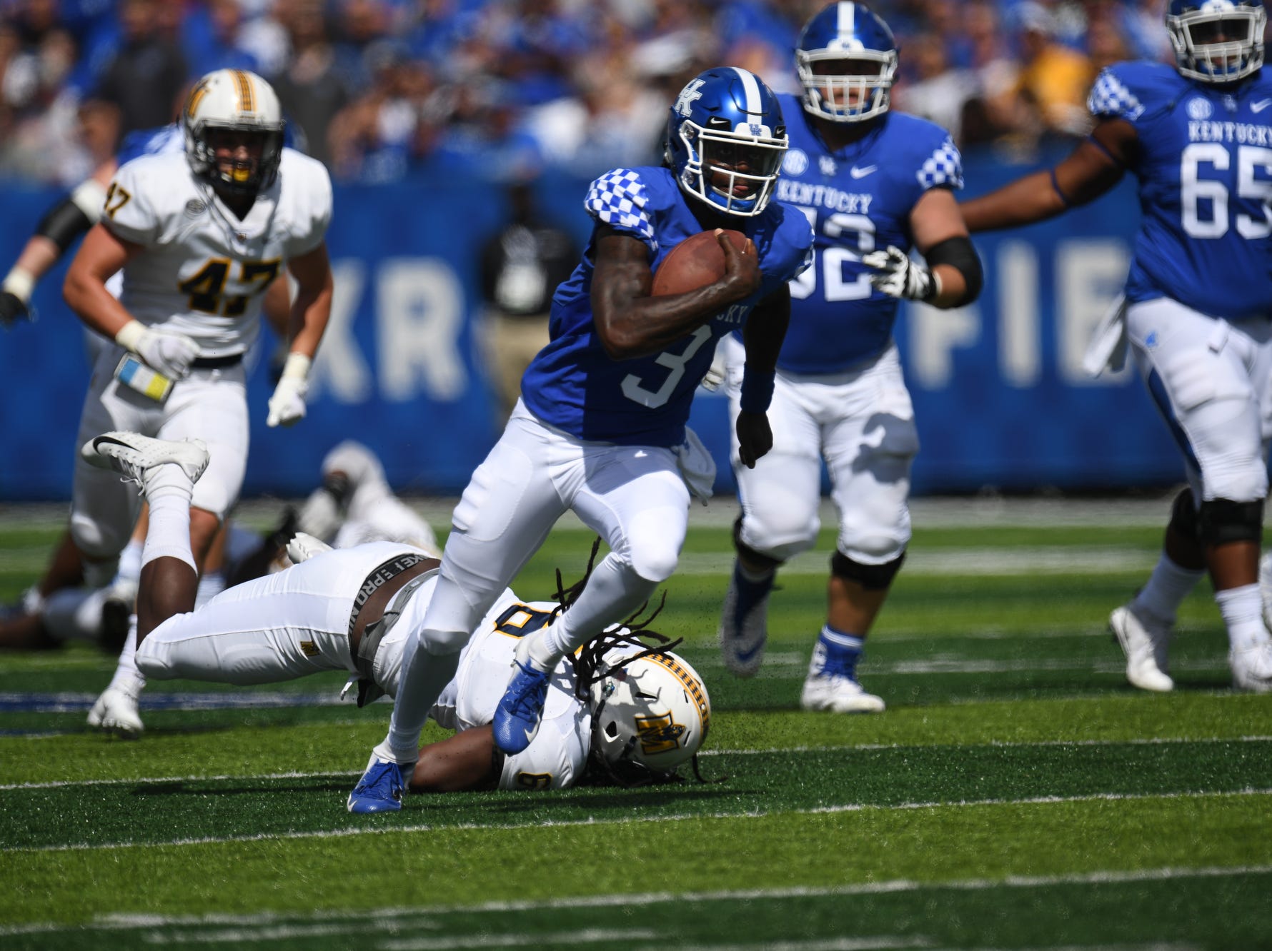 Terry Wilson leads Kentucky football to blowout win over Murray State ...