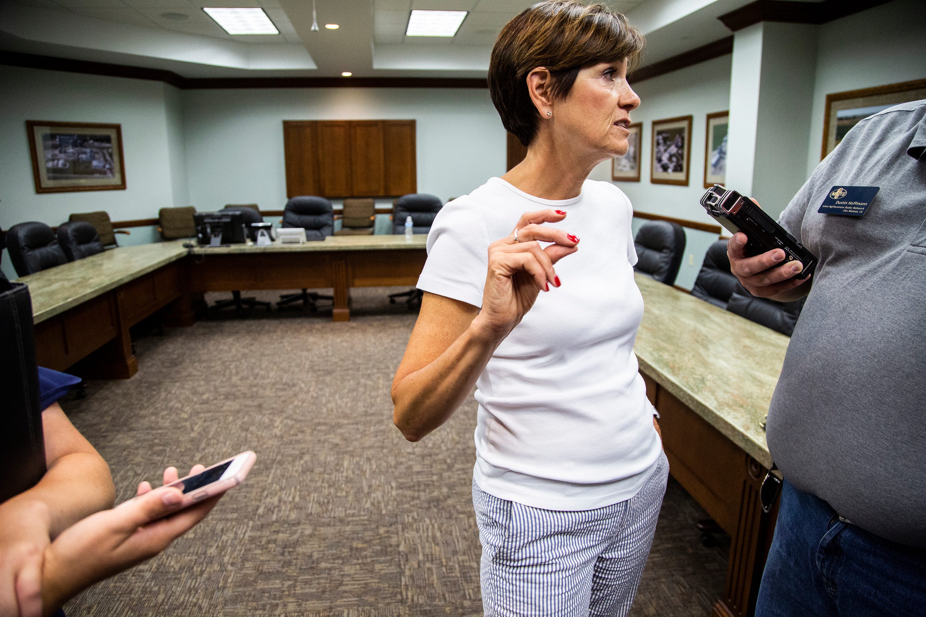 Iowa Governor's Race: Kim Reynolds' Campaign Centers On Personal Story