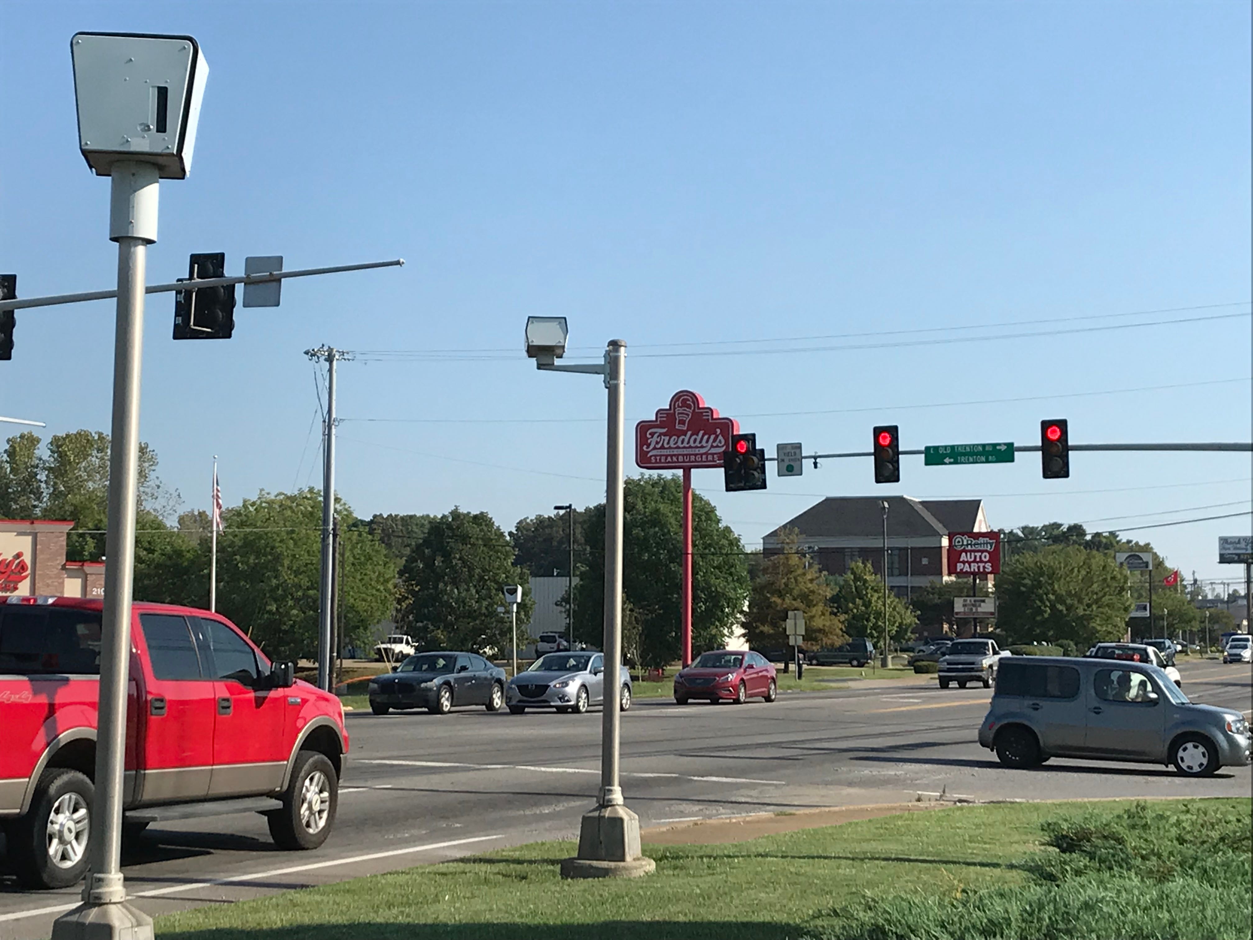 red light camera pics