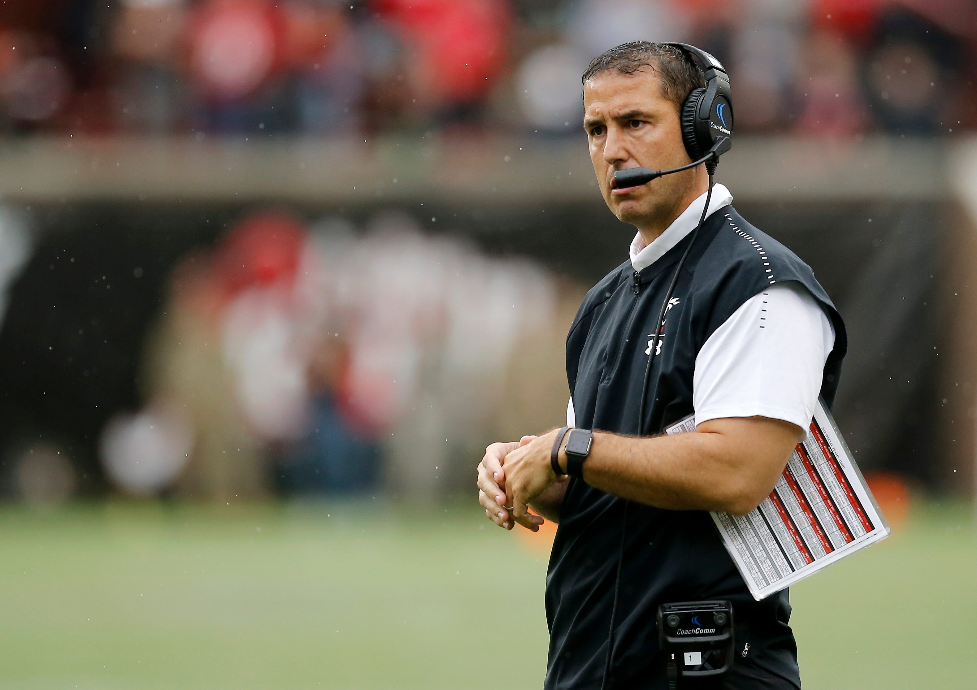 UC coach Luke Fickell was named to the Dodd Trophy midseason watch list