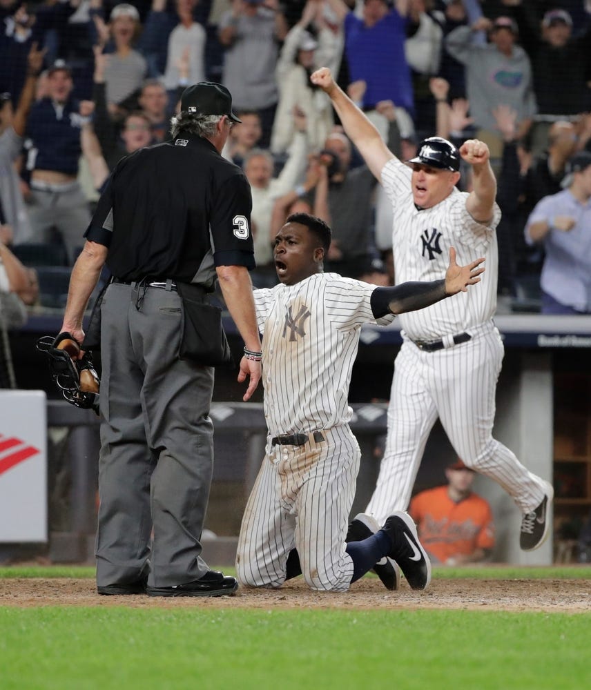 Yankees Clinch Playoff Berth With Walk-off Win Vs. Orioles