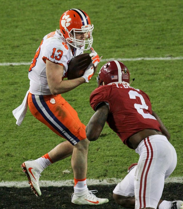 Departure Of Kelly Bryant Leaves Clemson Football Thin At