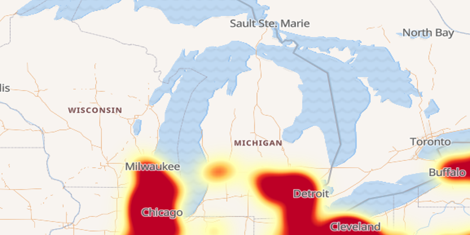 Verizon wireless outage affects huge portion of U.S.