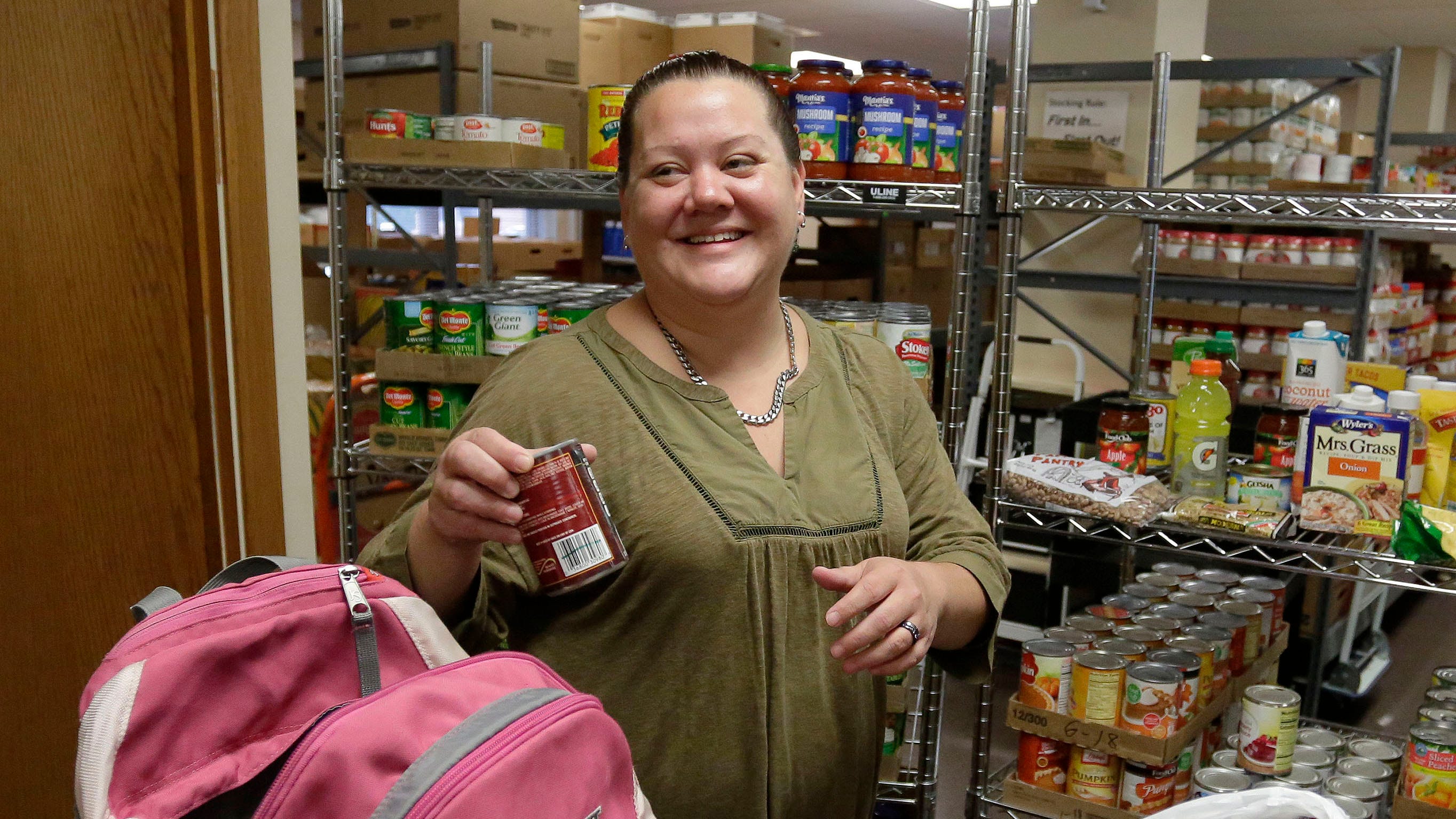 Sheboygan Food Bank Donate To Scout Food Drive