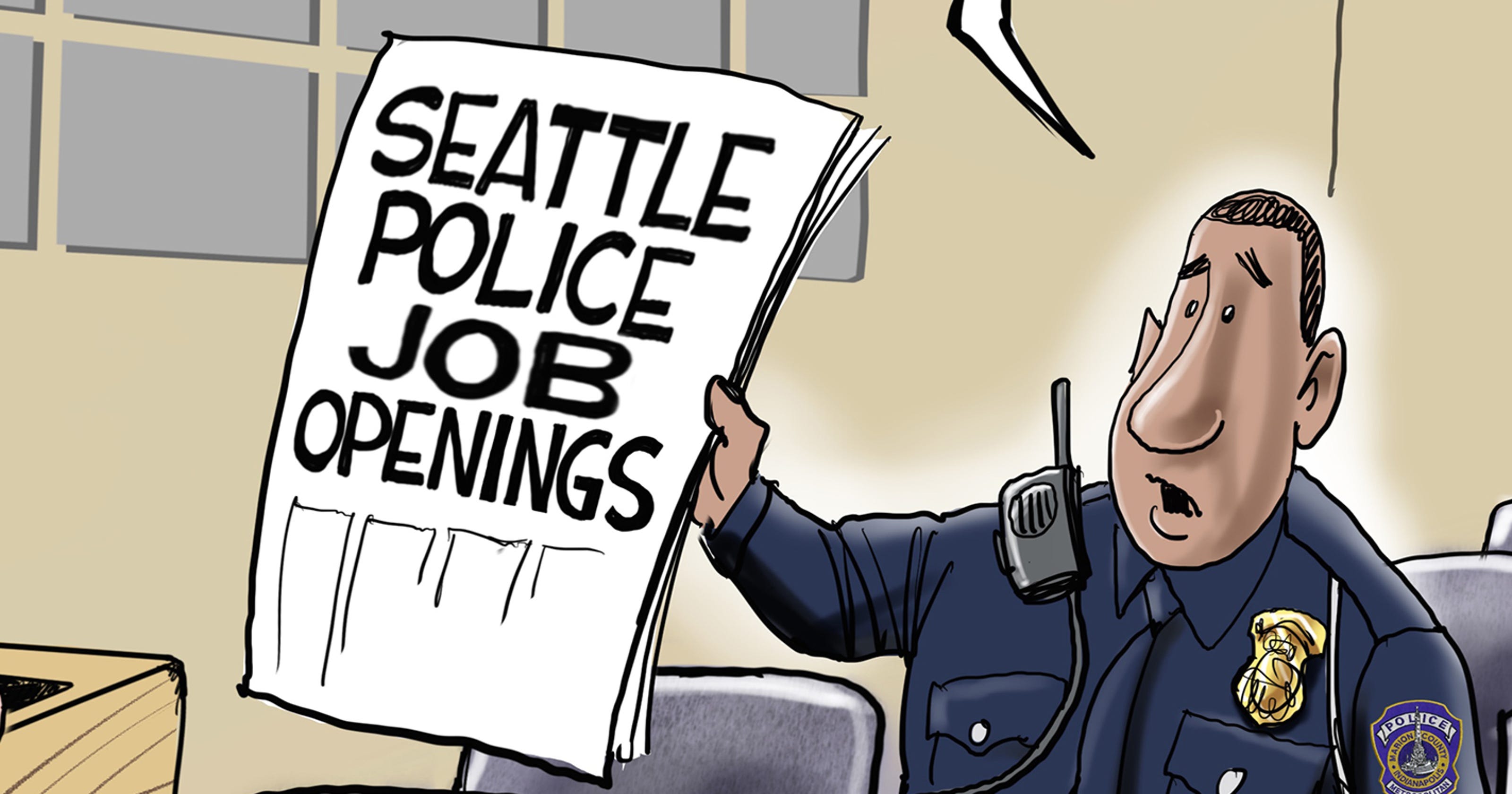 Cartoonist Gary Varvel: IMPD jobs
