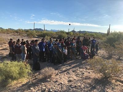 124 migrants apprehended by Border Patrol