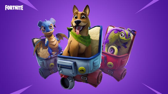 New pets appearing in the sixth season of Fortnite.