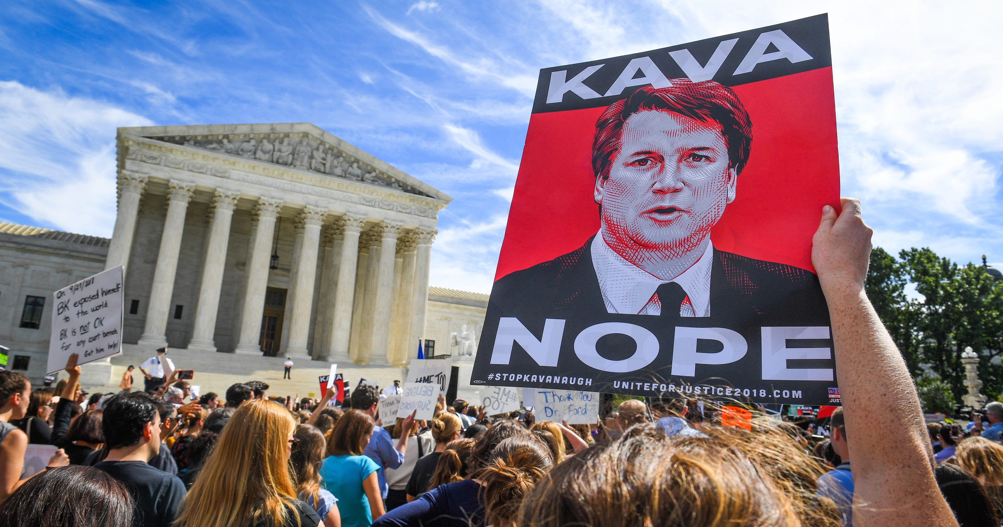 Protests Erupt As Senate Proceeds With Brett Kavanaugh Confirmation 