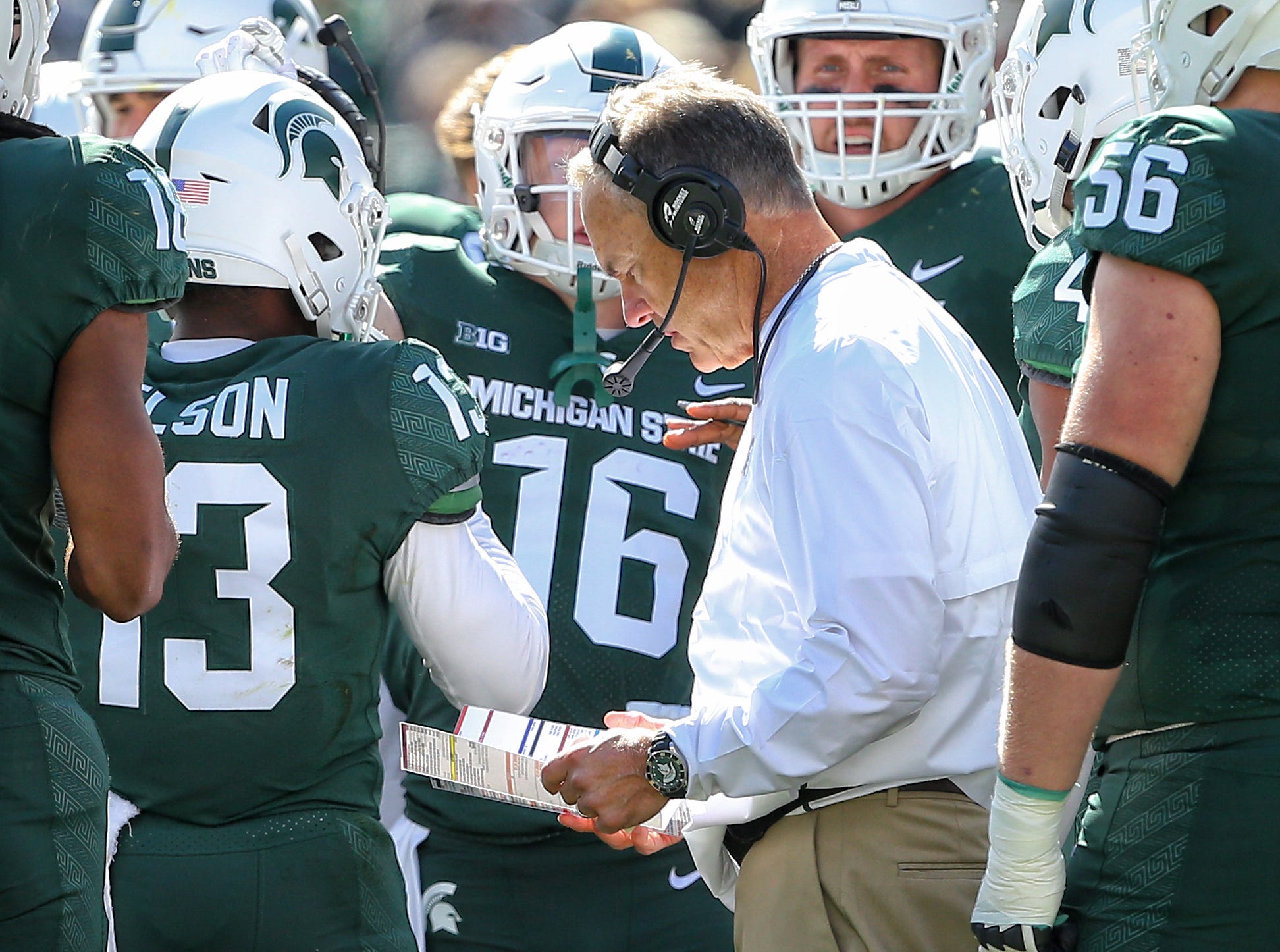 Michigan State Football: Defense Rolls In 1st Half Vs. CMU