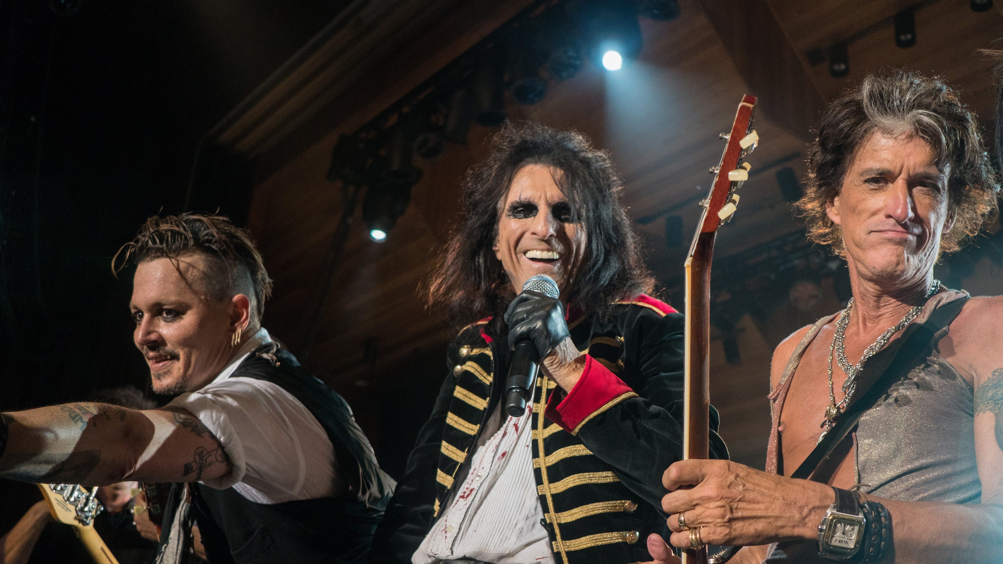 Joe Perry under doctor's orders to sit out Alice Cooper's Christmas Pudding